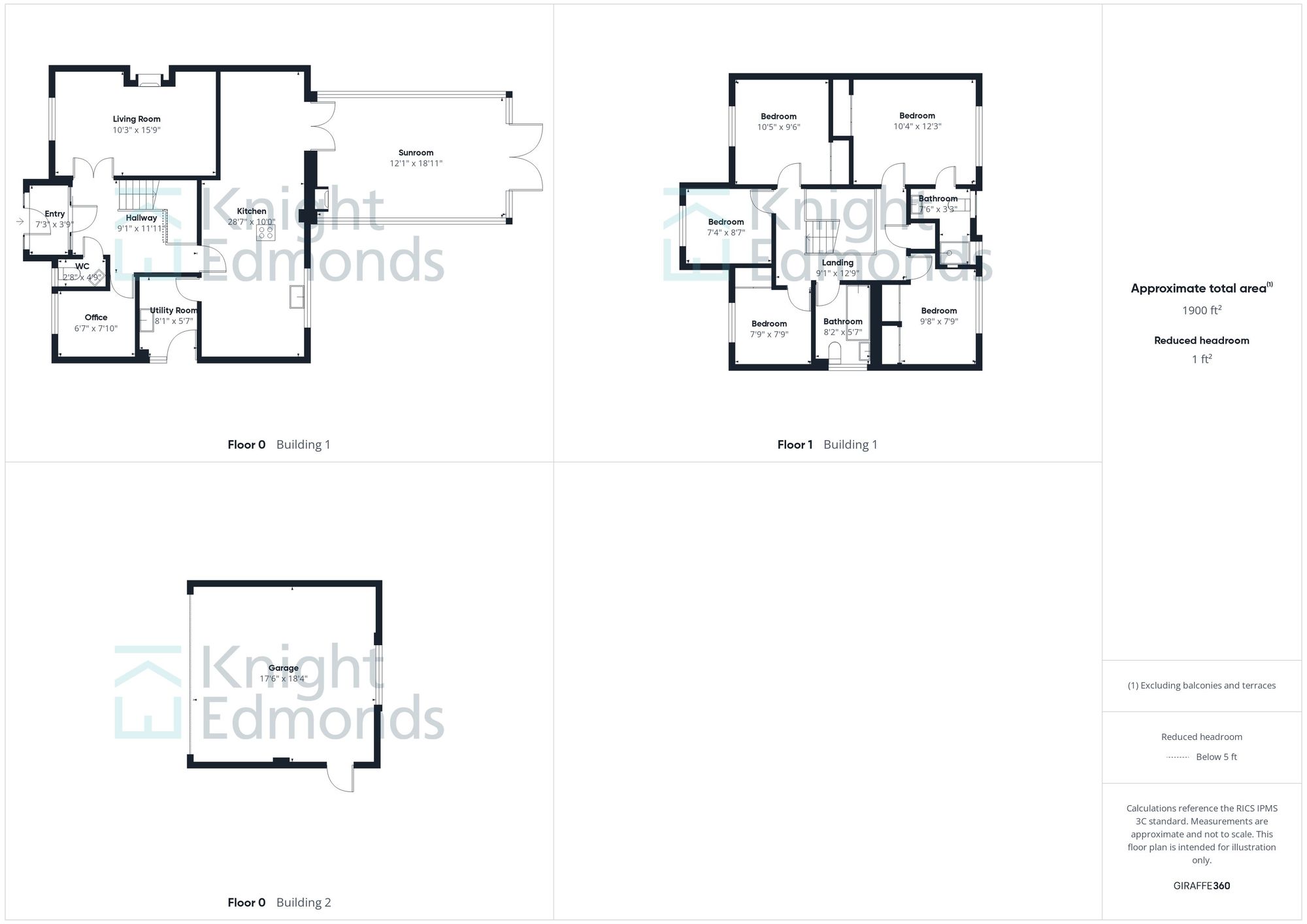 1 Juniper Close, Maidstone floorplan