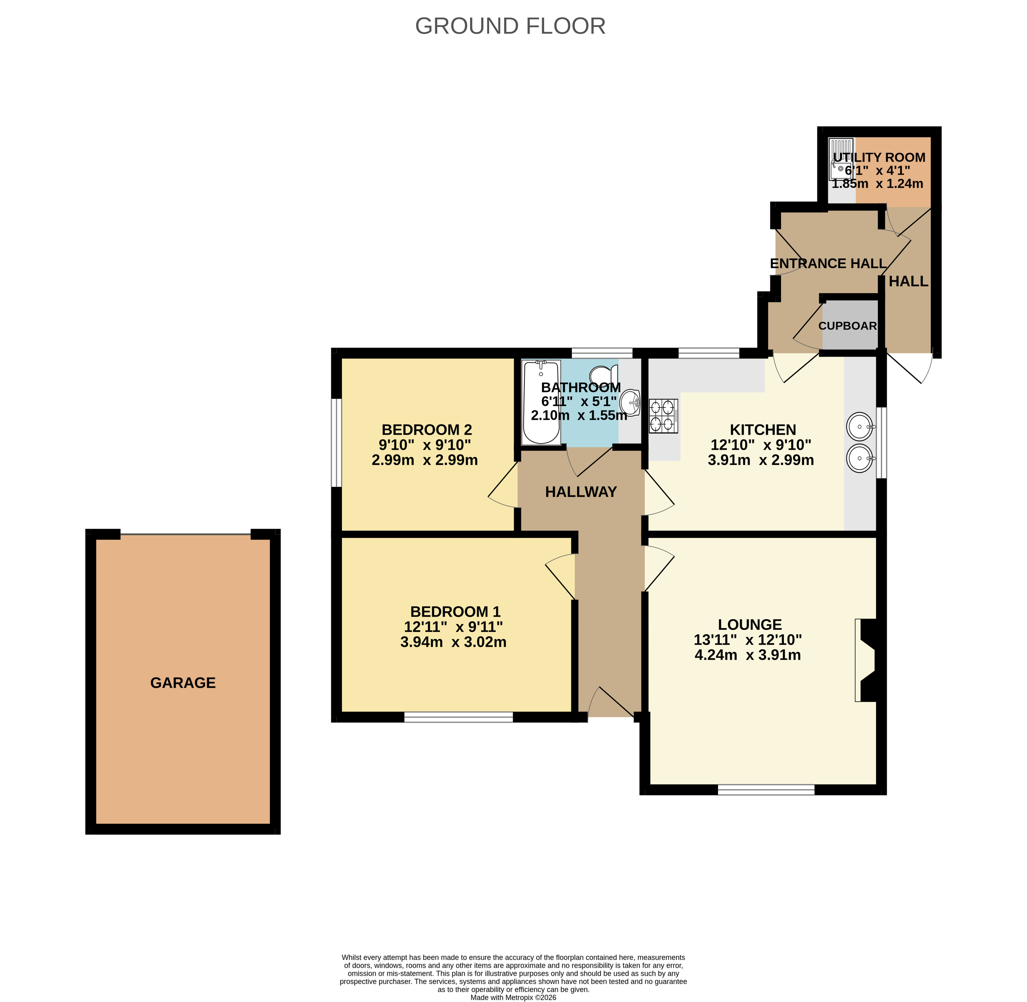 Marwood,, Buzzacott Lane, Ilfracombe floorplan