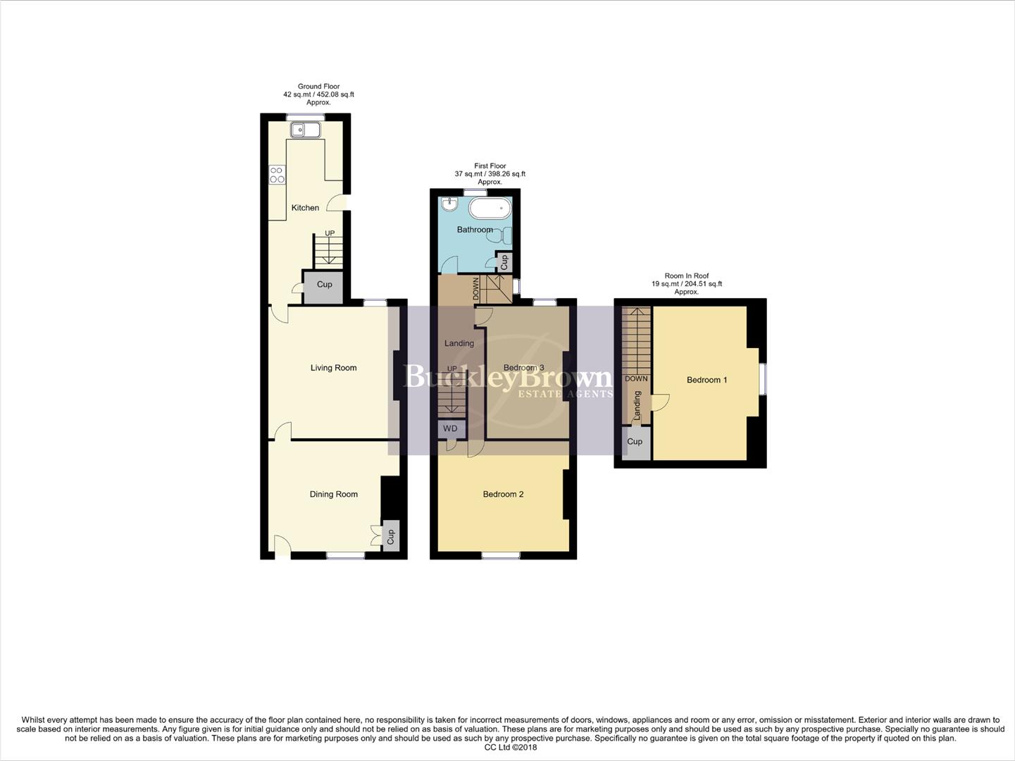 10, Main Street, Chesterfield floorplan