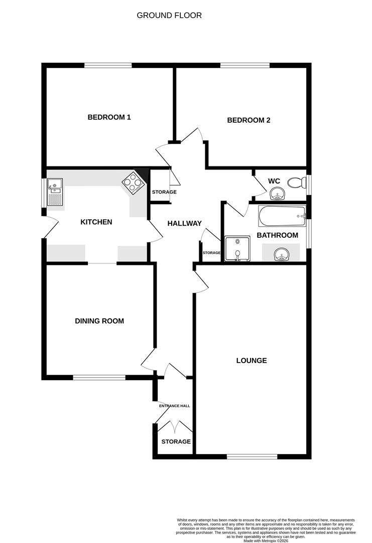 98, Lynn Road, King's Lynn floorplan