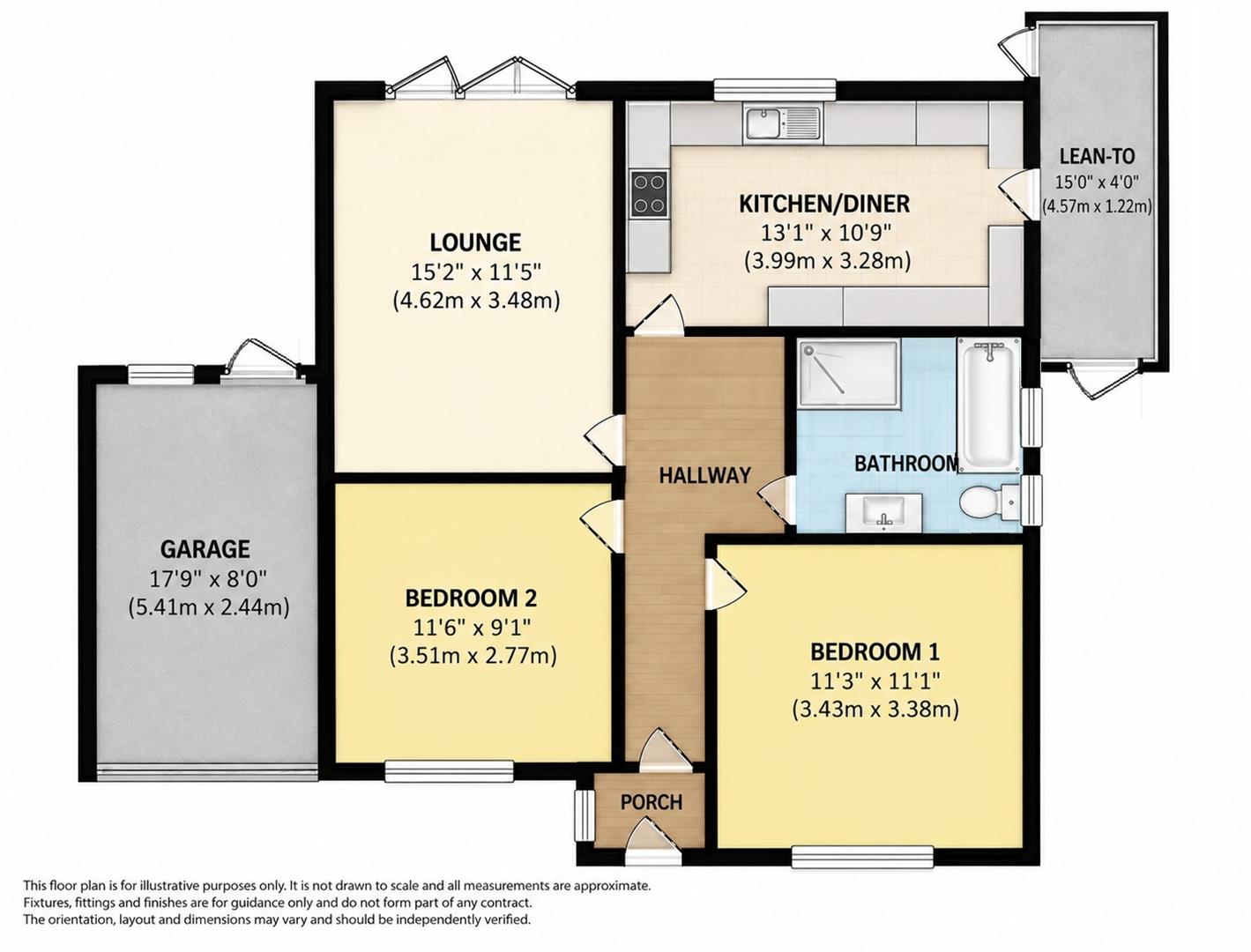 Moorhurst Avenue, Waltham Cross floorplan