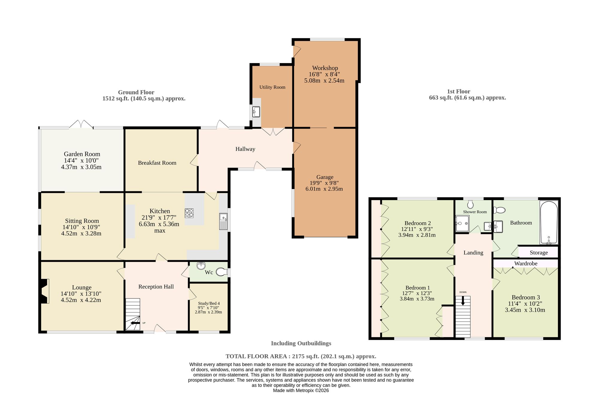 77 Blofield Corner Road, Norwich floorplan