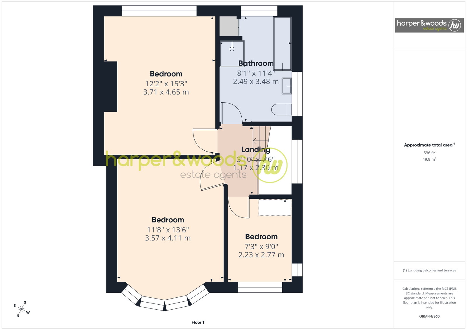 61, Monmouth Road, Wallasey floorplan