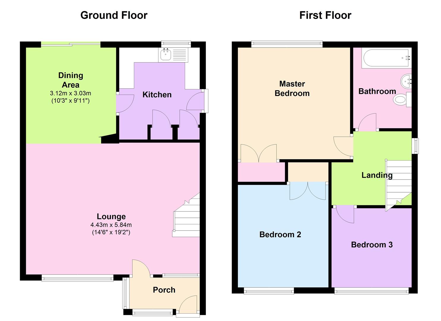 3 Bedrooms Semi-detached house to rent in Poplar Drive, Royston SG8