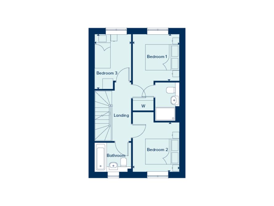 251, Hillside Road, Branston floorplan