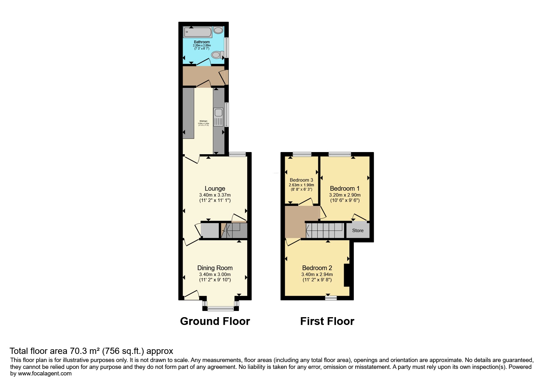 77, Napier Road, Blakenhall, Wolverhampton floorplan
