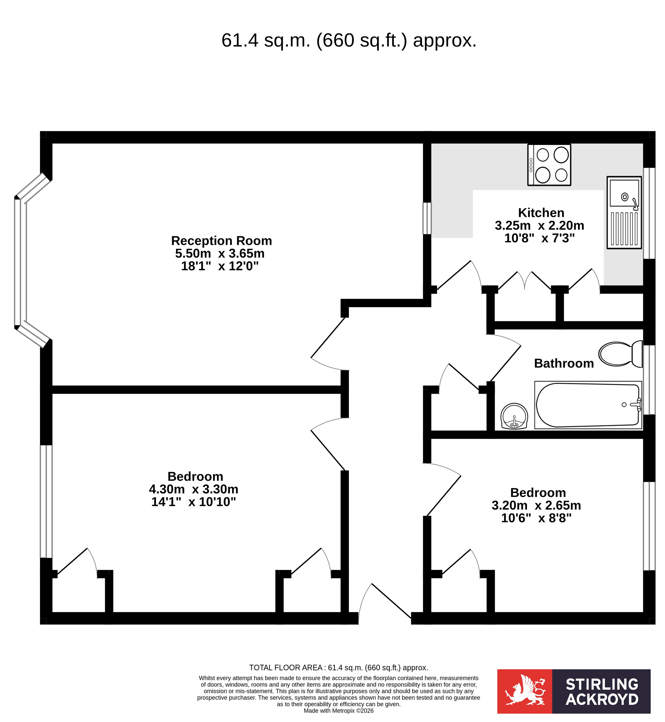 2, Grosvenor Court, Surrey floorplan