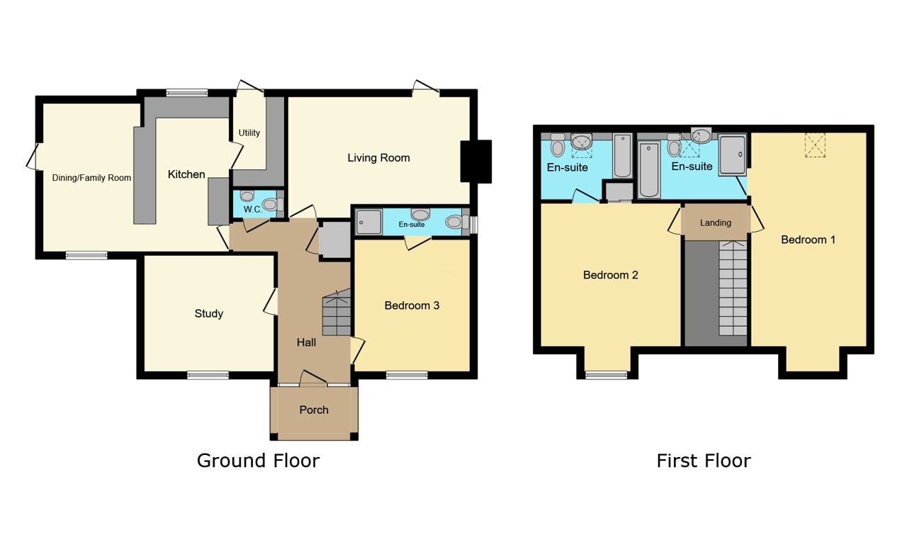 Plot 2, The Orchards, Market Rasen floorplan