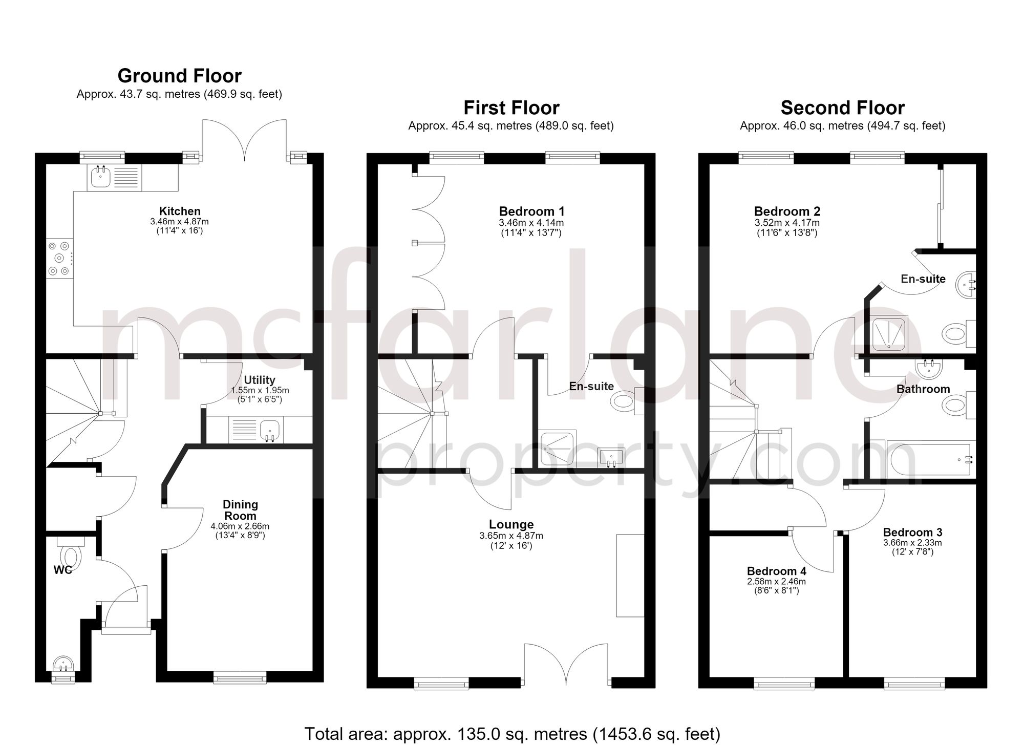 12 Eastbury Way, Swindon floorplan