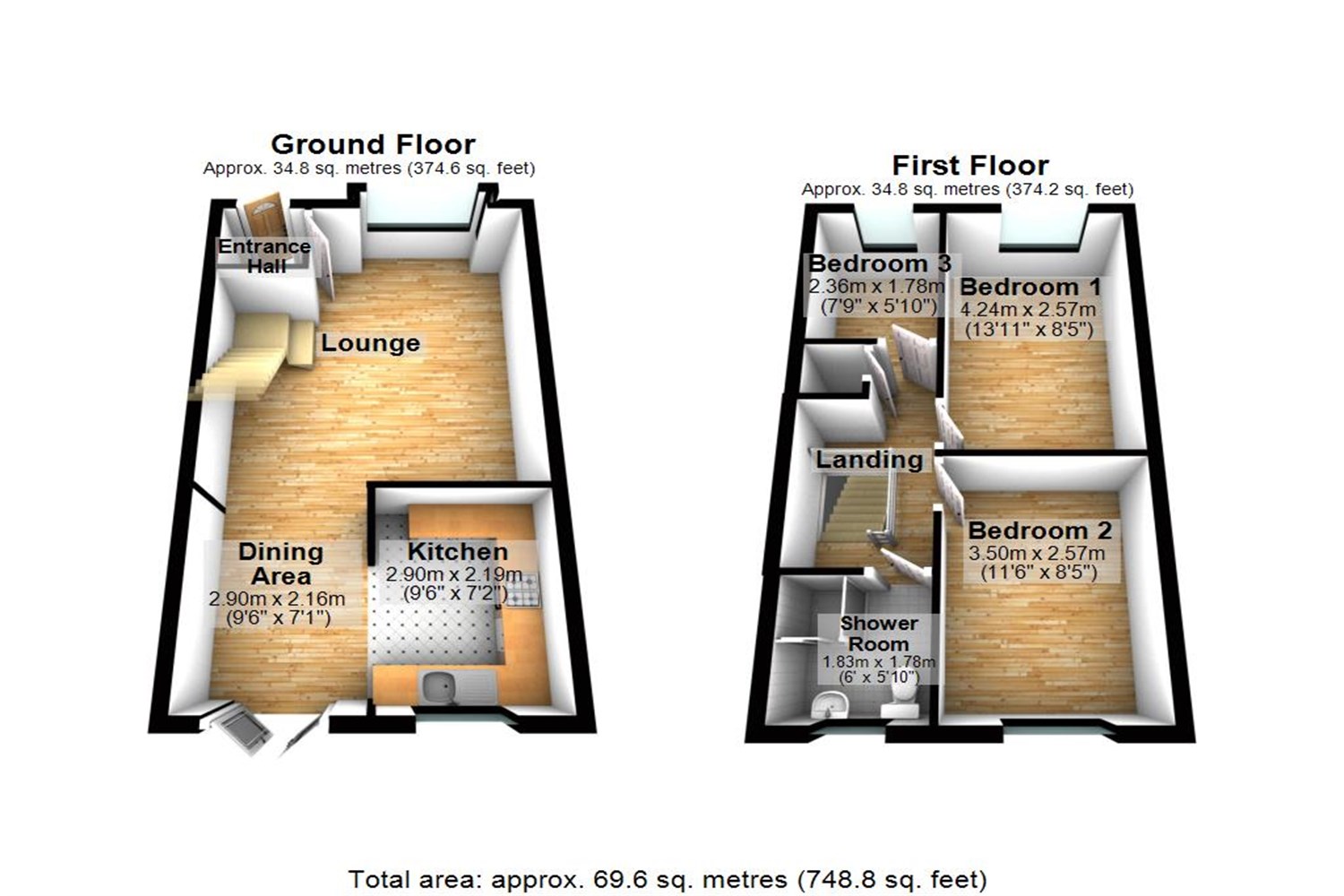 5 Allhallows Road, Beckton, London floorplan