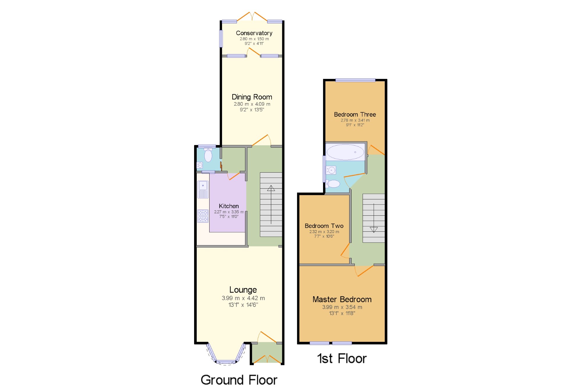 3 bed terraced house for sale in Bedhampton Road, Portsmouth PO2