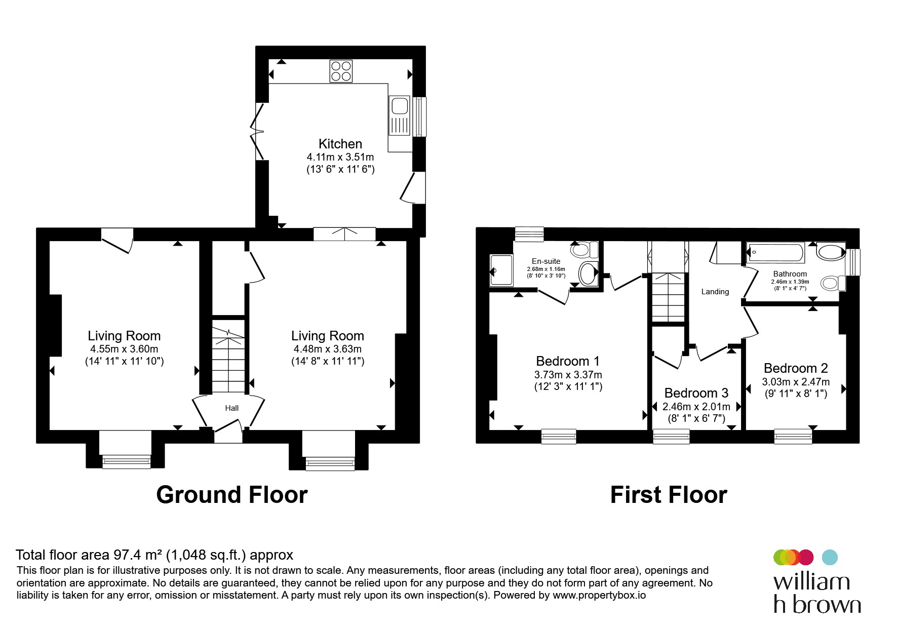 22, Barnsley Road, Pontefract floorplan
