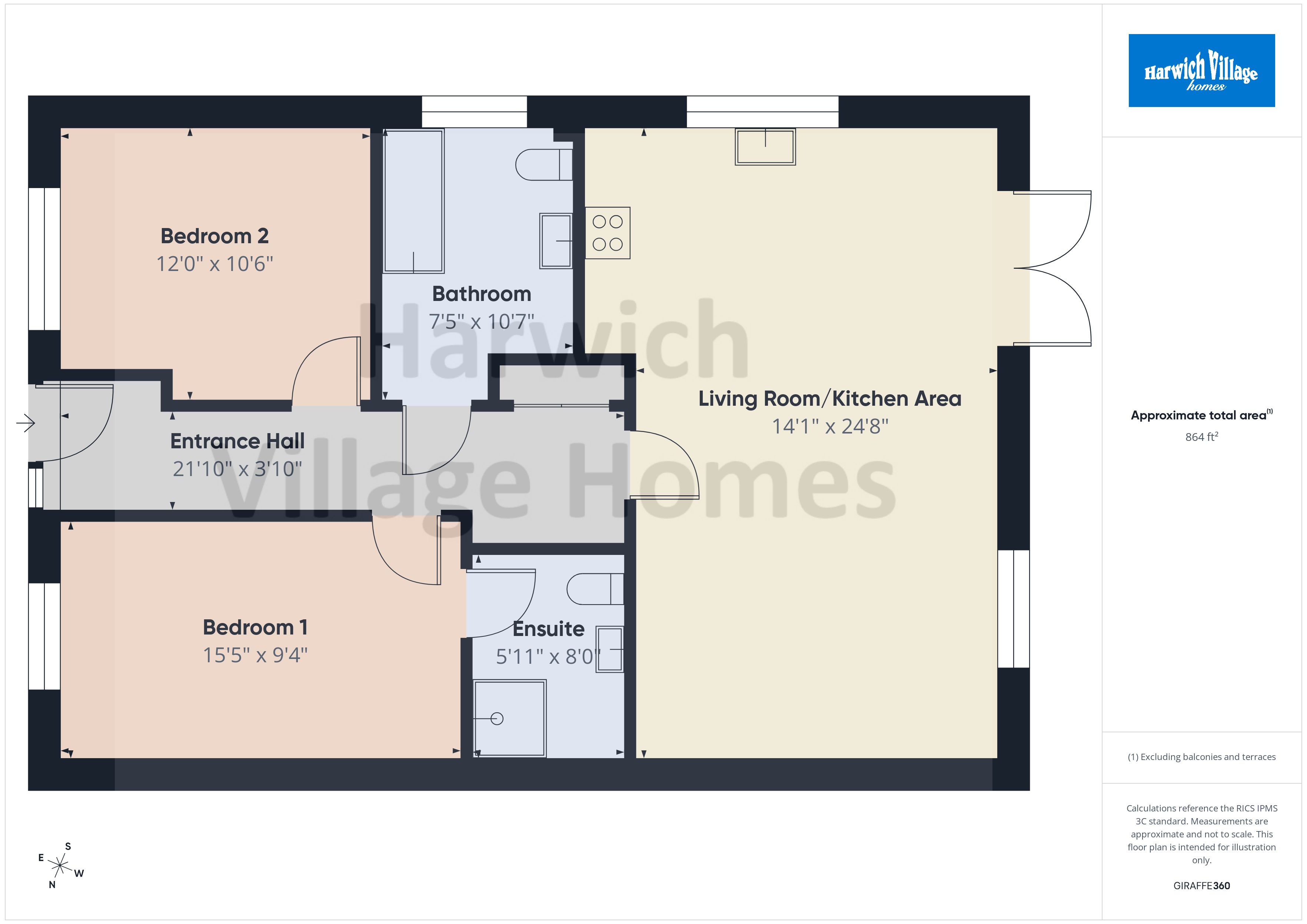 17, Mayes Lane, Harwich floorplan