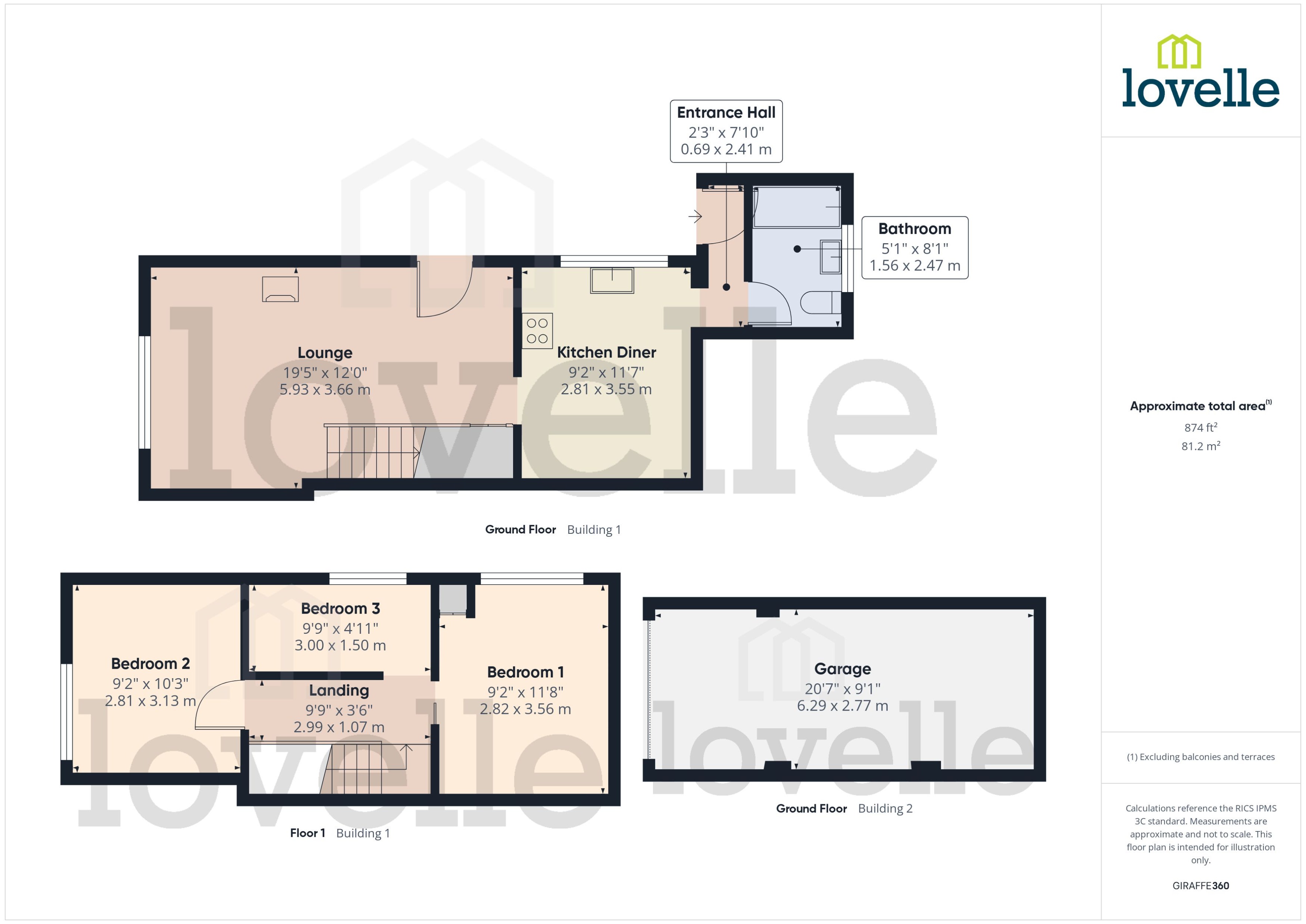 23, Prospect Place, Market Rasen floorplan