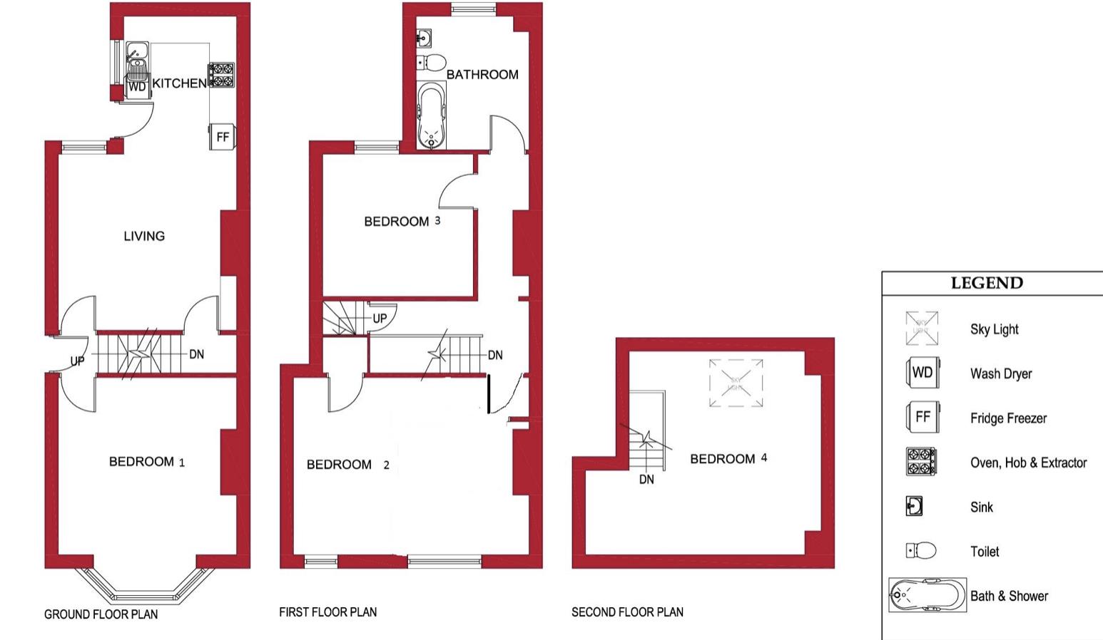 27, Peveril Road, Sheffield floorplan