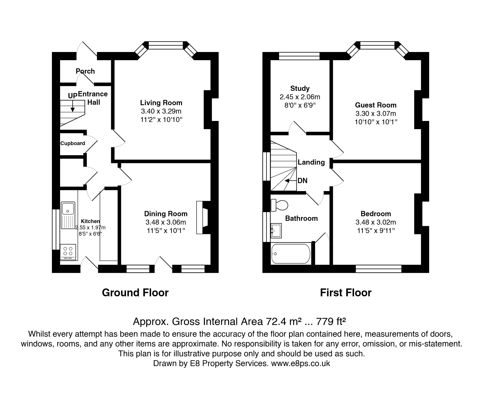4, Brookfield Crescent, Oxford floorplan