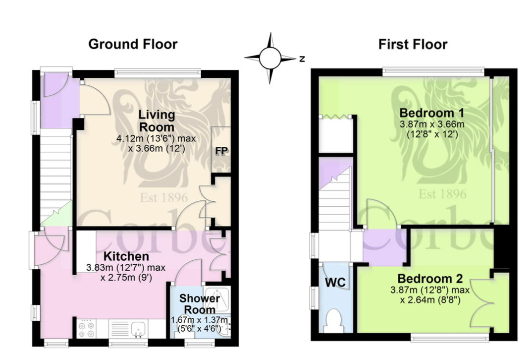 35 Days Road, Swanage floorplan