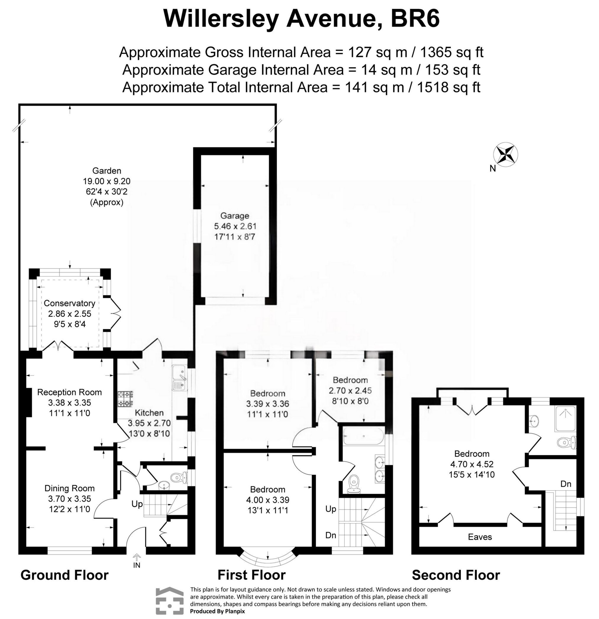 21, Willersley Avenue, Kent floorplan