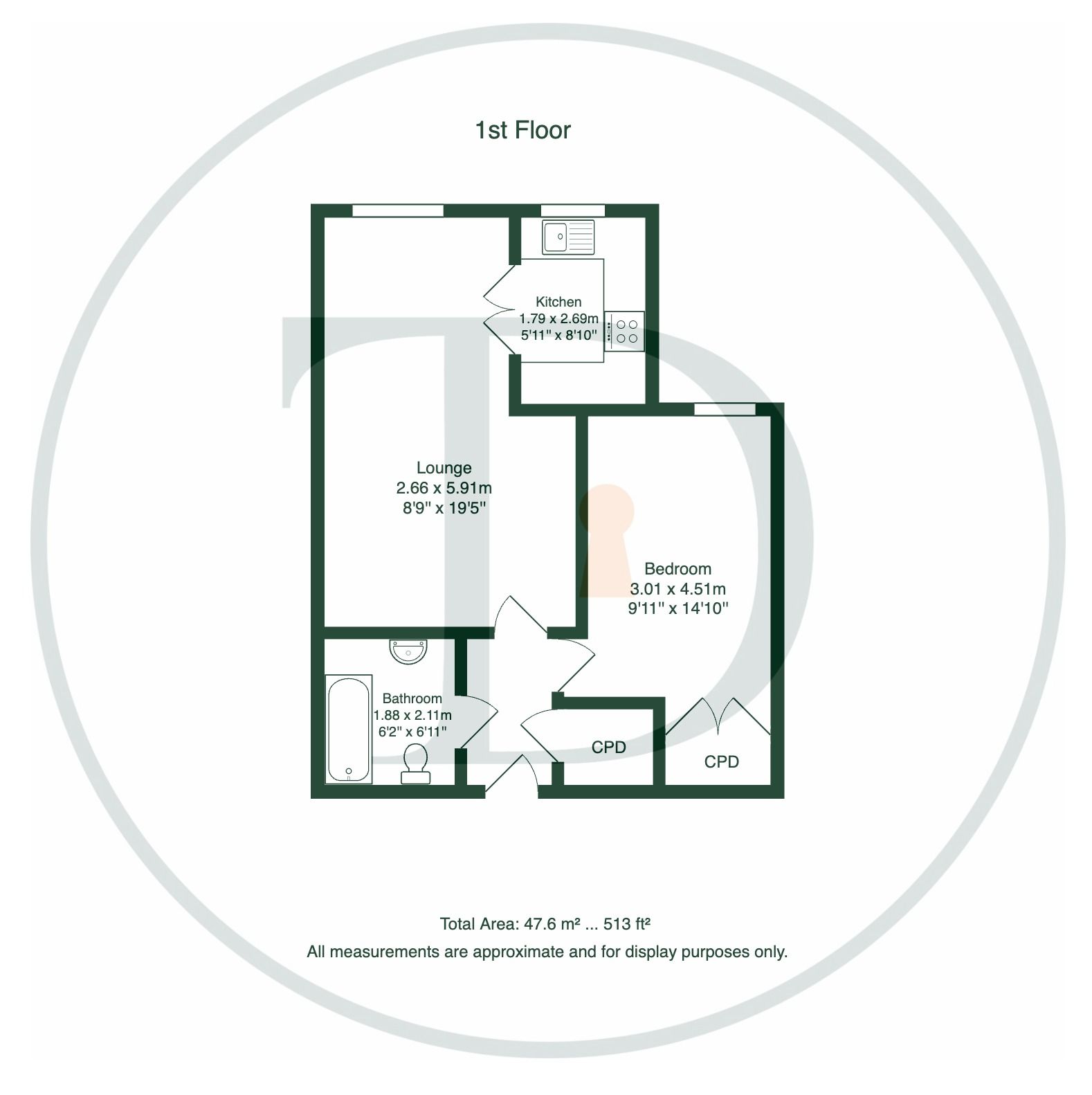 Jessop Court,38, Chester Road, Ellesmere Port floorplan