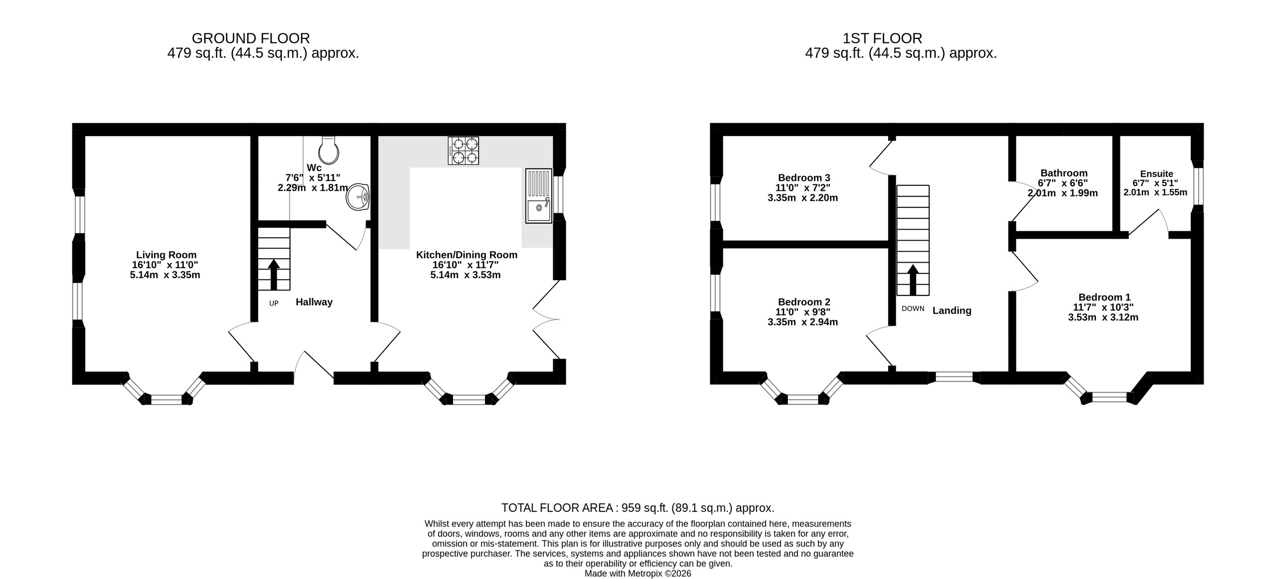 5 Oak Leaze, Bristol floorplan