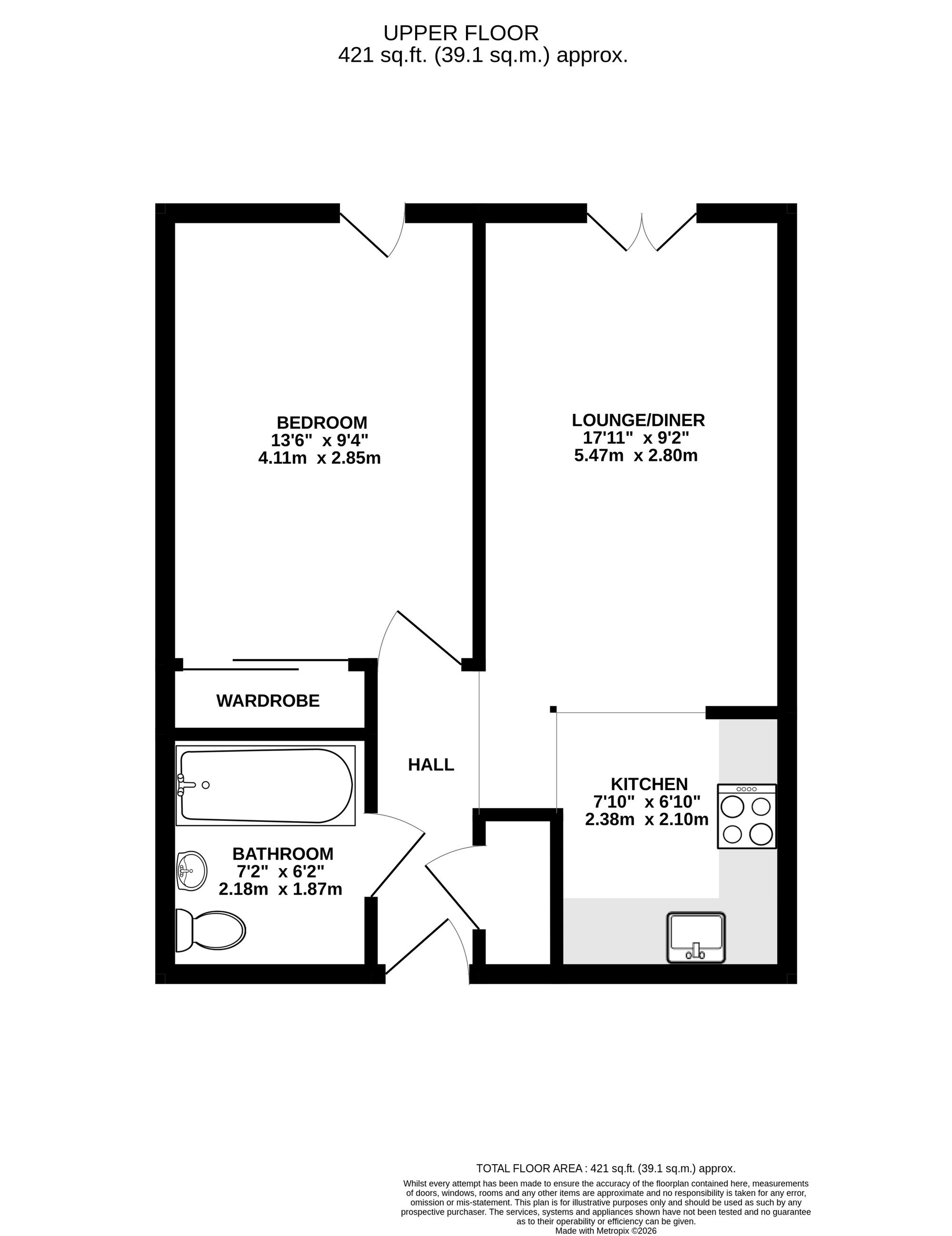 221 Hayes Apts The Hayes, Cardiff, Cardiff floorplan