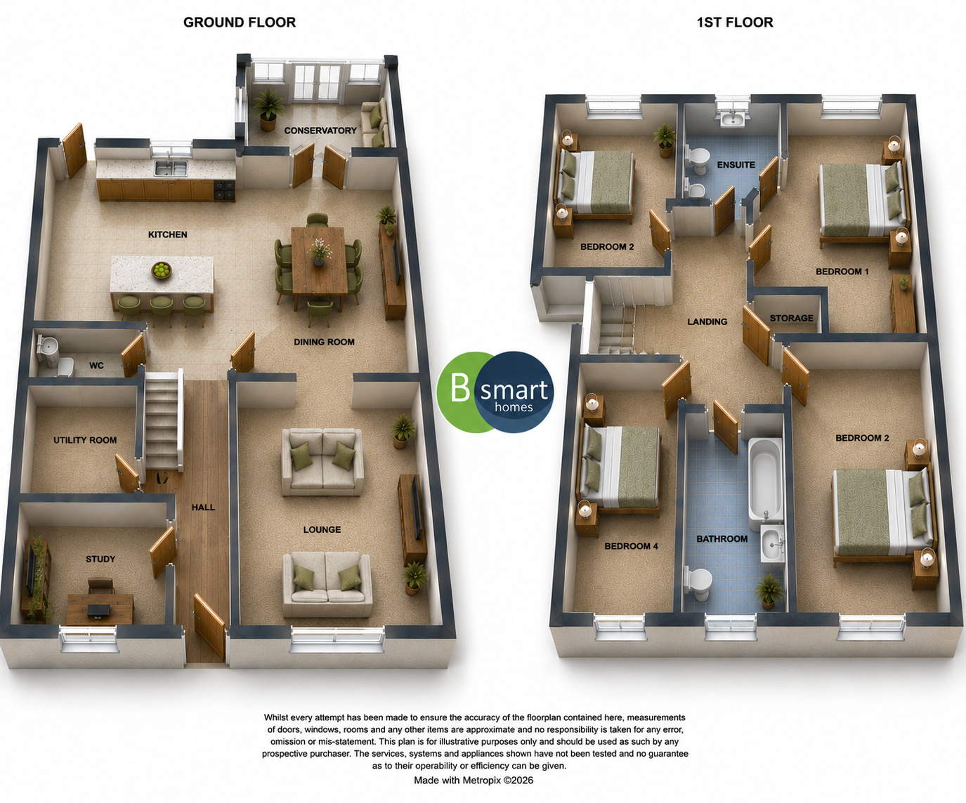 24, Low Golden Smithies, Mexborough floorplan