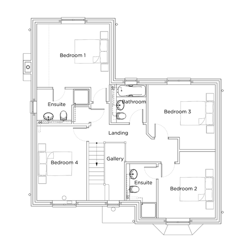 Lewes Road Ridgewood, Uckfield floorplan