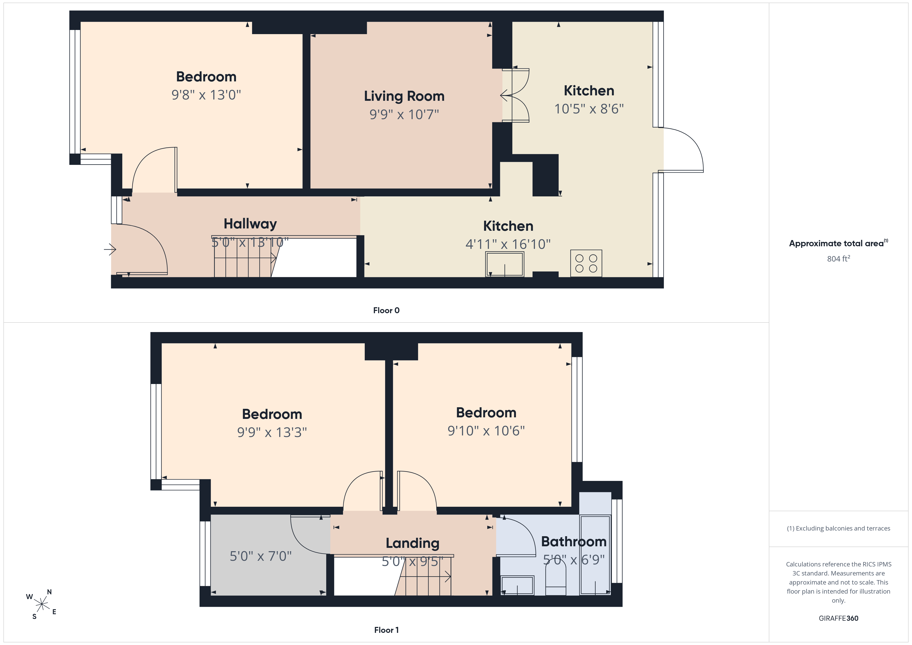 74, Baxter Road, London floorplan