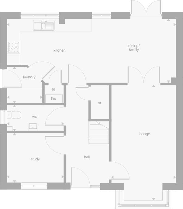 52, Off Millerhill Road, Danderhall floorplan