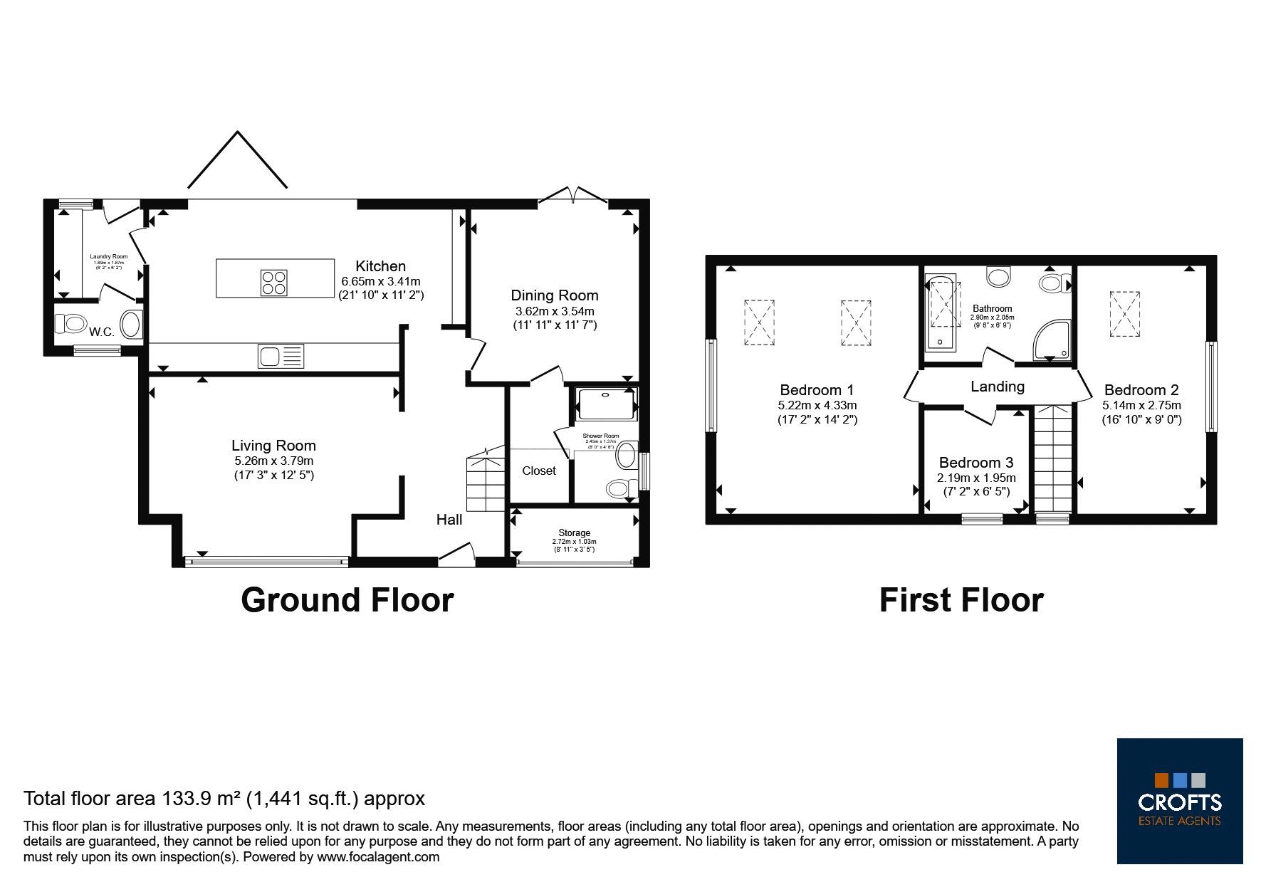 145, Pelham Avenue, Scartho floorplan