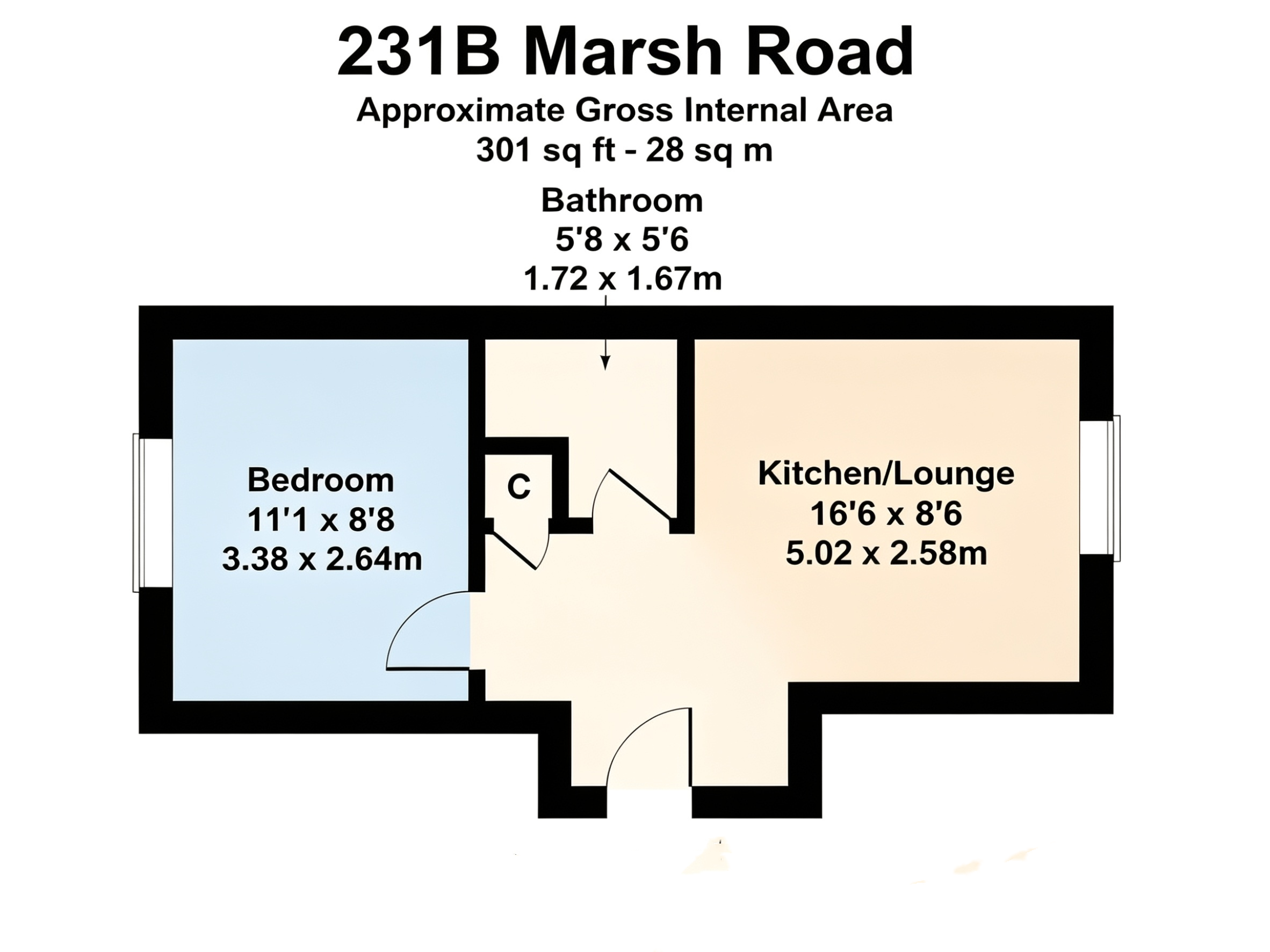 Marsh Road, Luton floorplan