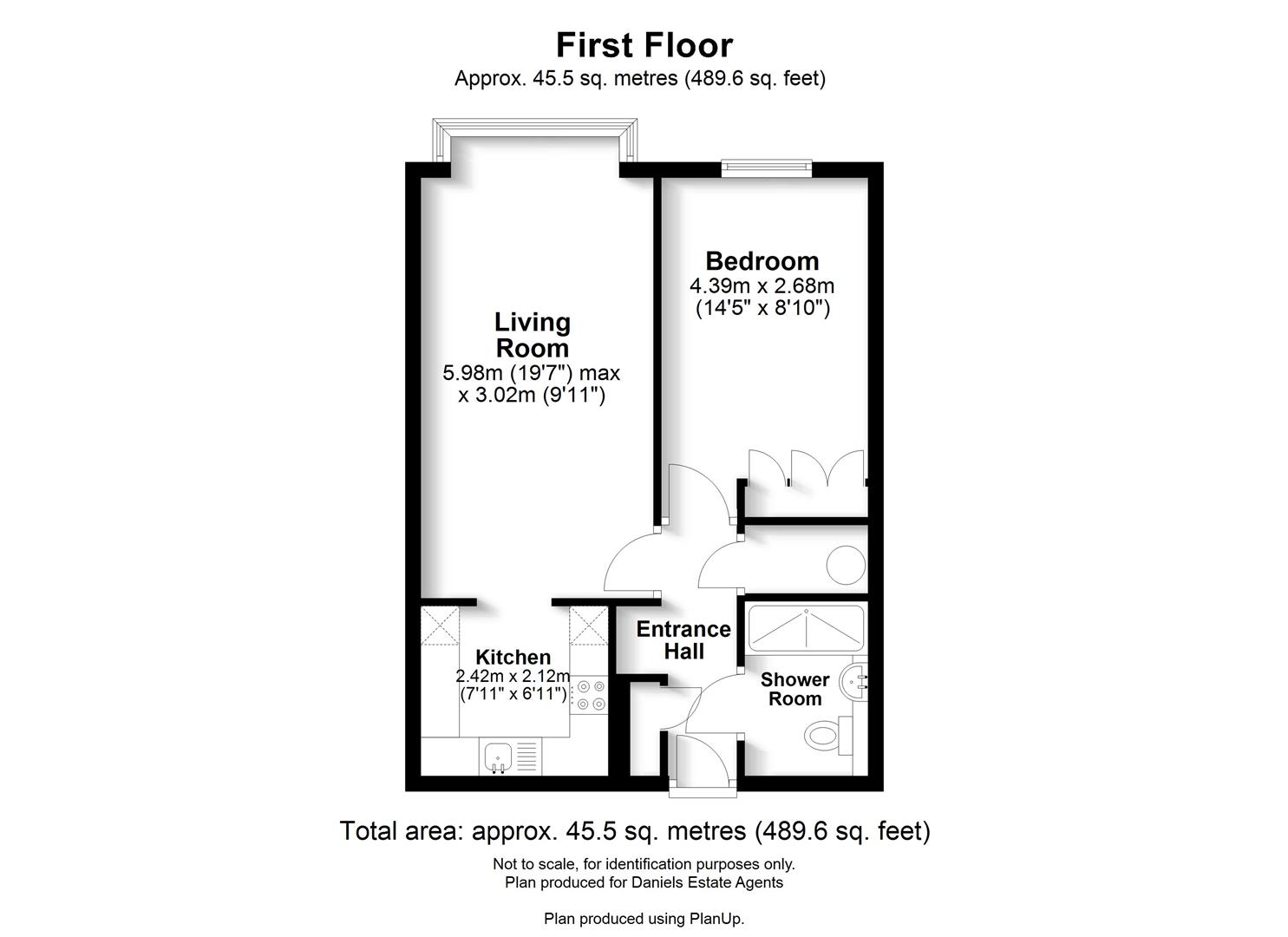 13 Davis Court, Marlborough Road, St. Albans floorplan