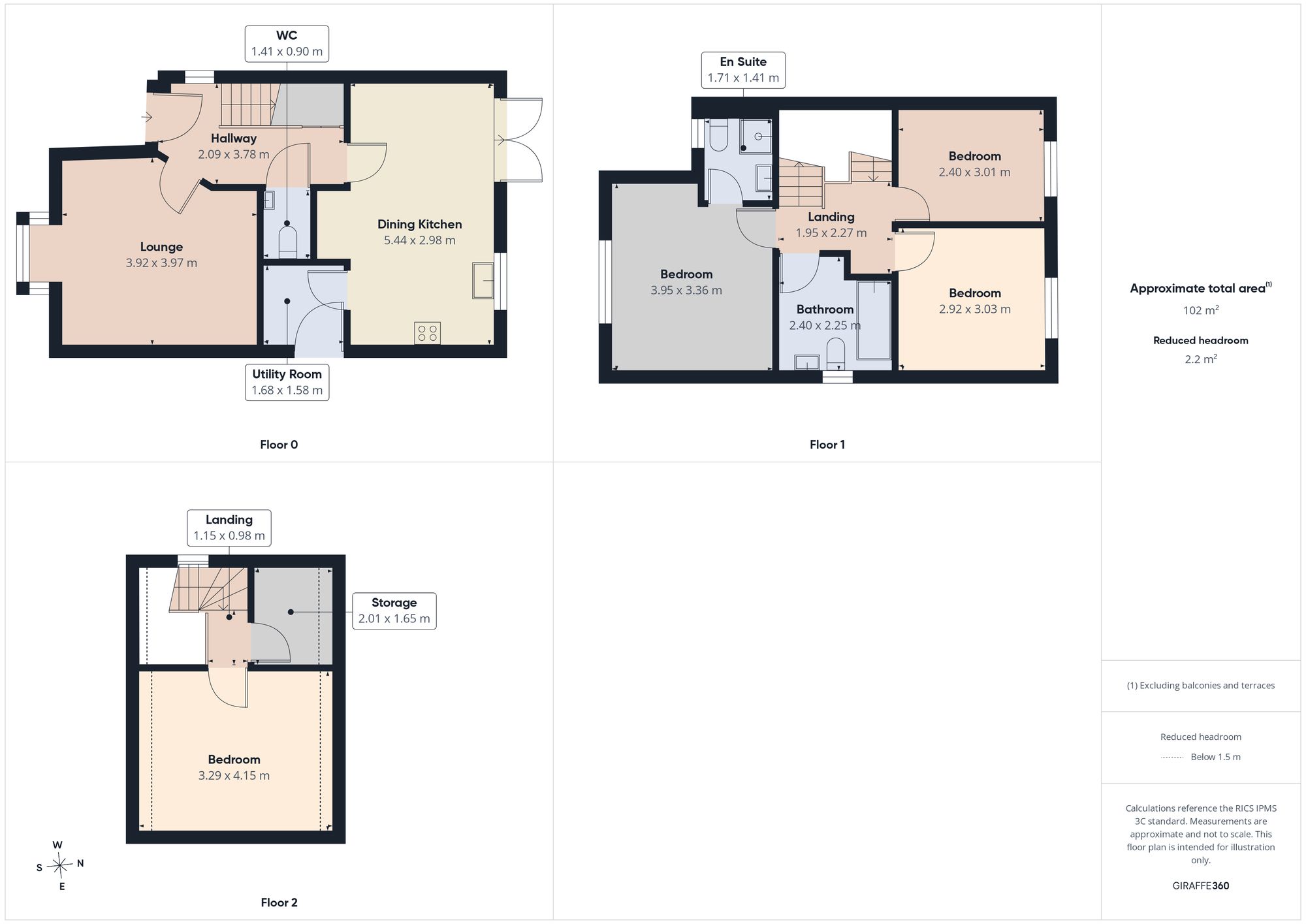 50 Leafield Close, Chester Le Street floorplan