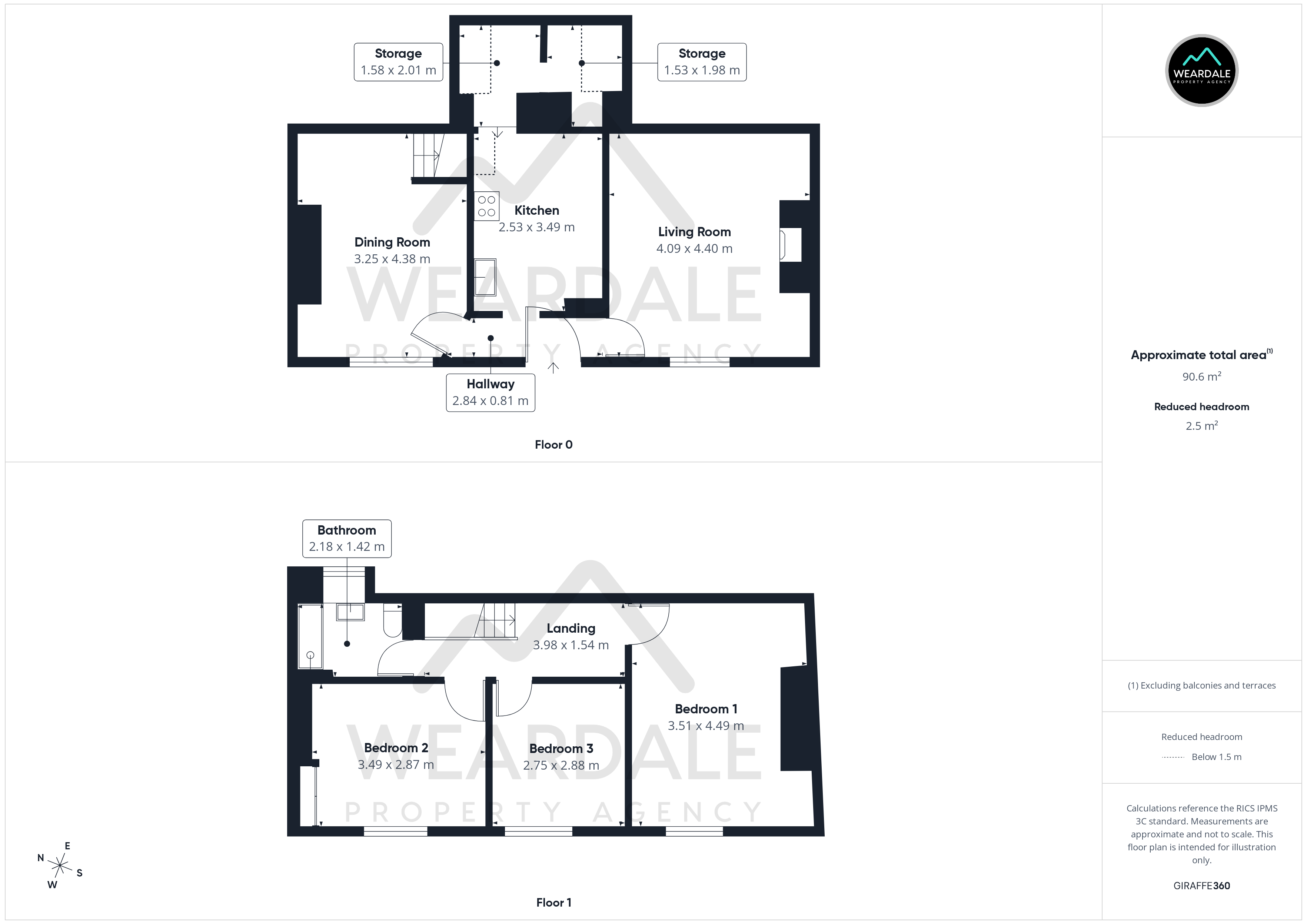 West Terrace, Stanhope floorplan