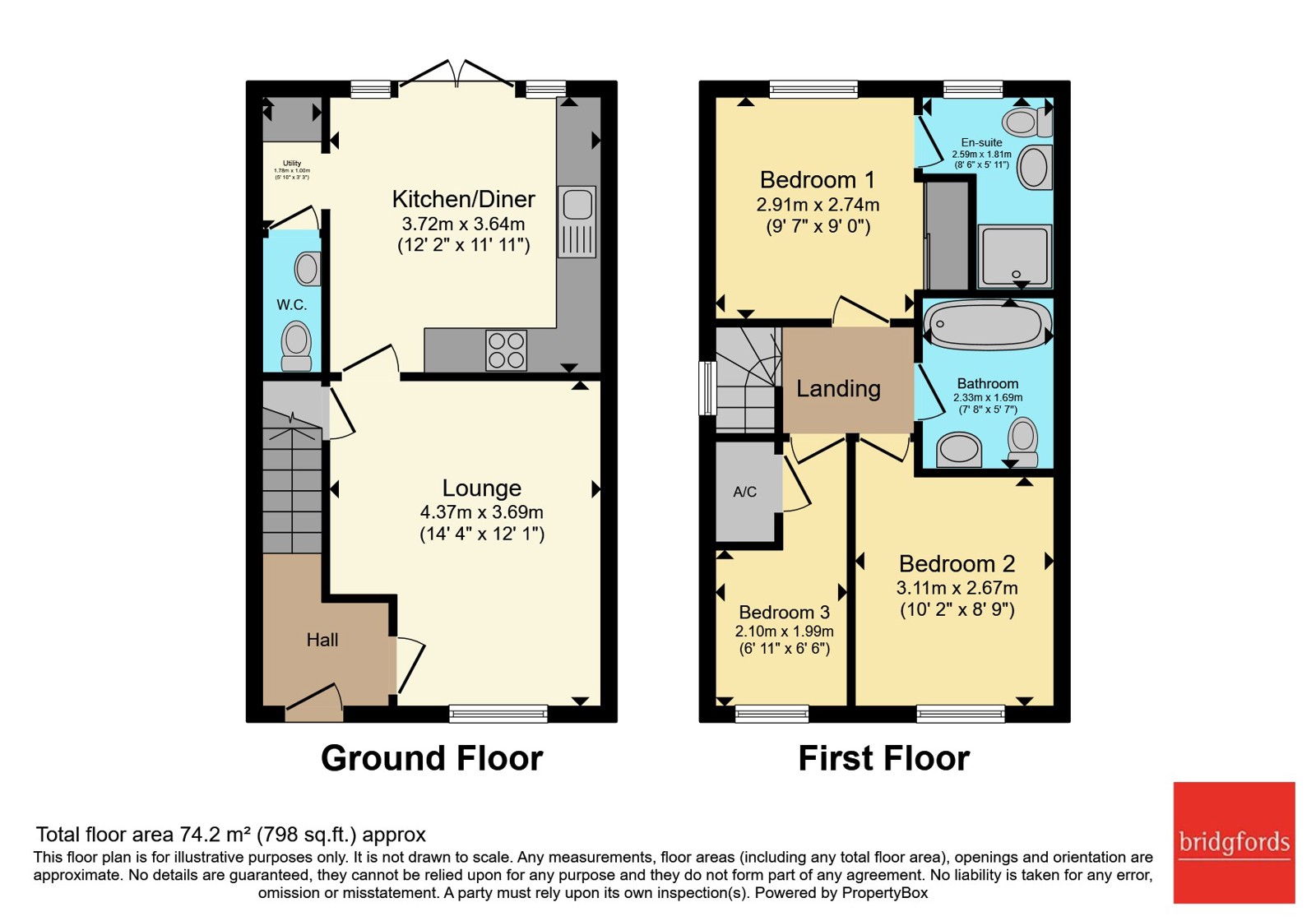 3, Joe Brown Close, Cheshire floorplan