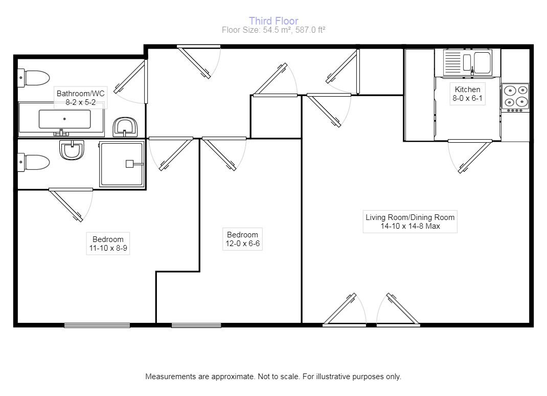 2 Bedrooms Flat for sale in High Street, Hounslow TW3