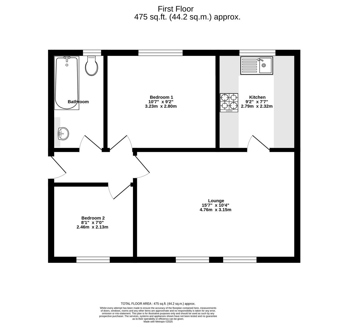 4, Dairy Farm Court, Main Street, York floorplan