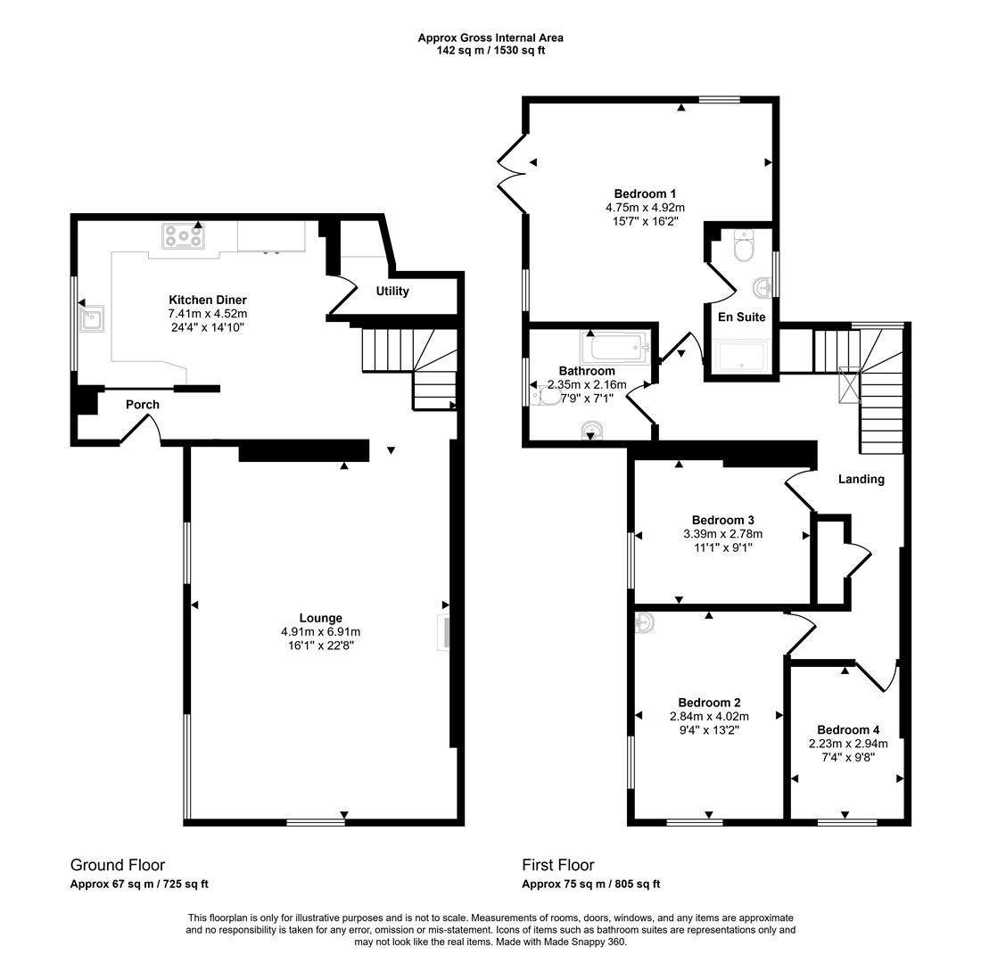 Glanymor, Haverfordwest floorplan
