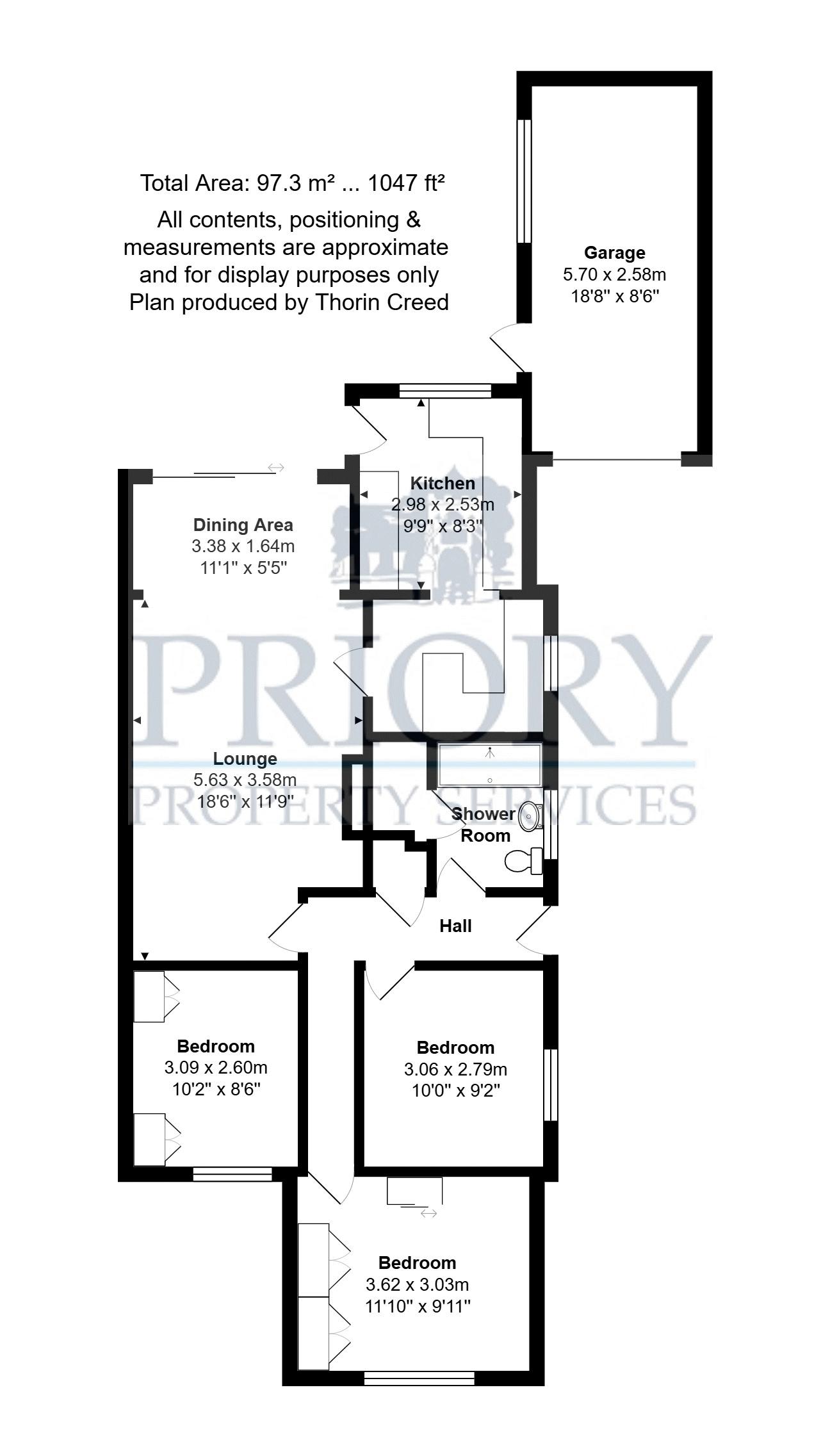 80, Lotus Avenue, Biddulph floorplan