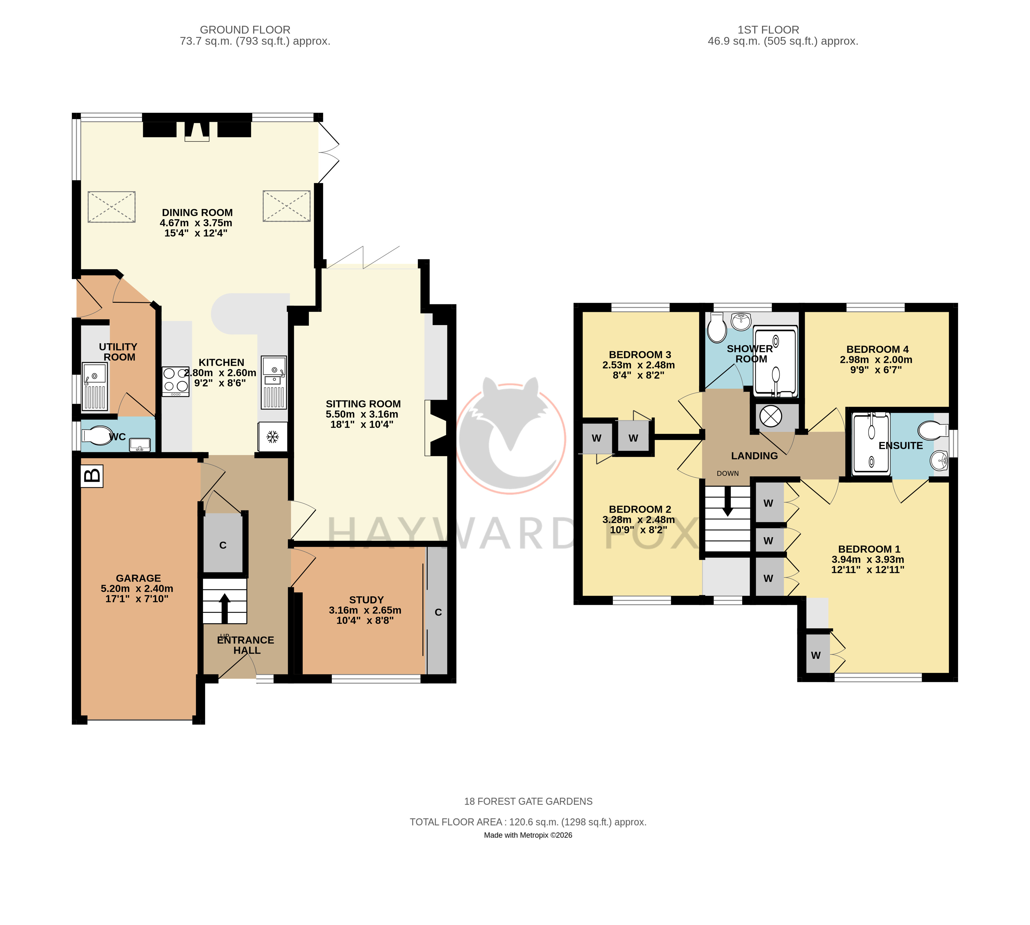 18, Forest Gate Gardens, Hampshire floorplan