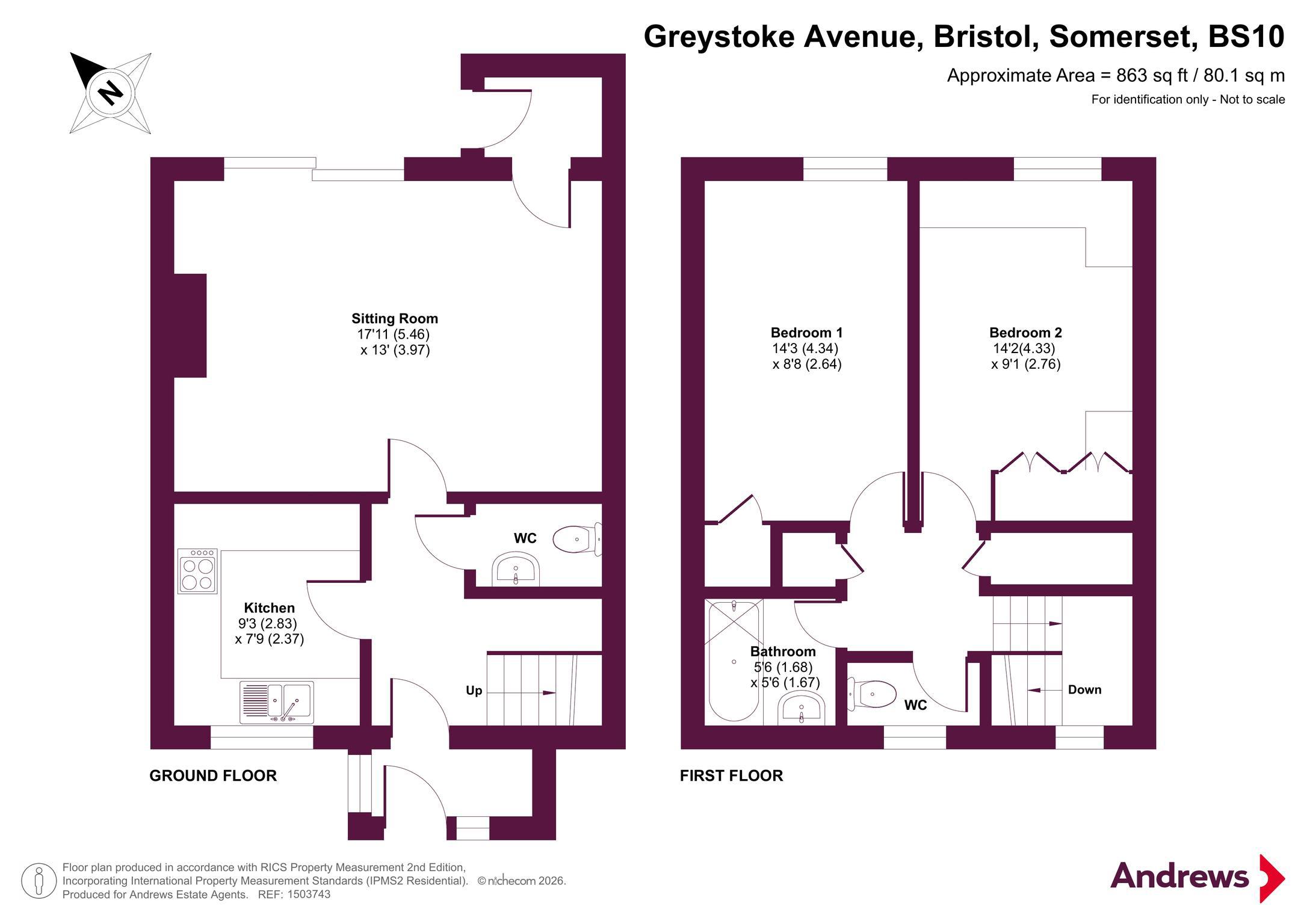 4, Greystoke Avenue, Somerset floorplan