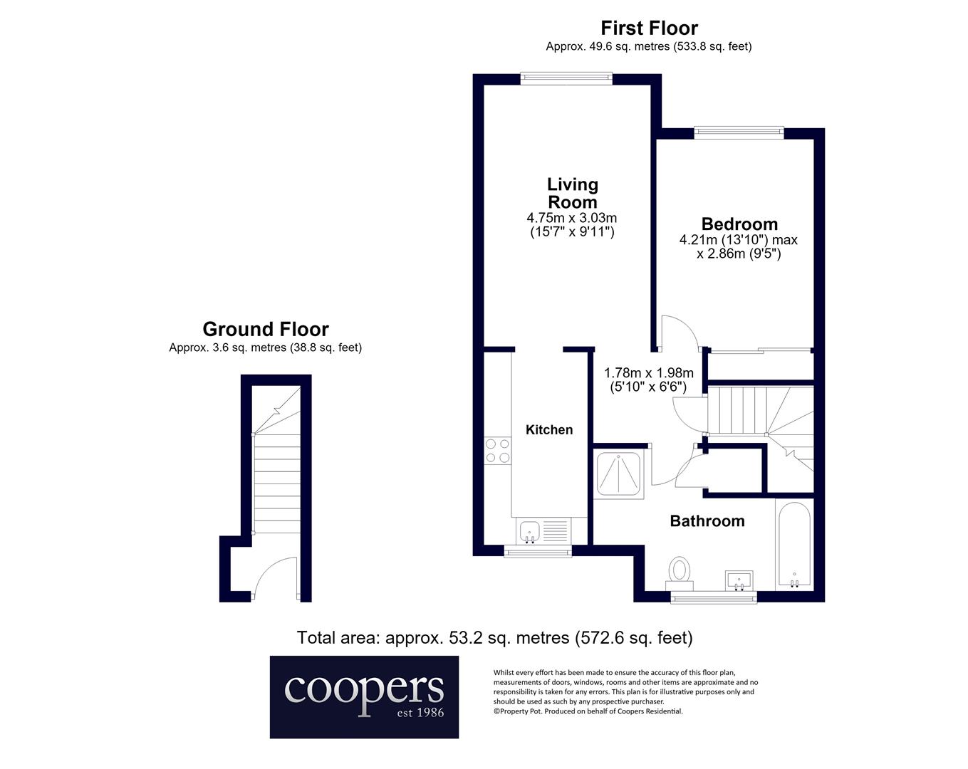 8, Lyneham Walk, Pinner floorplan