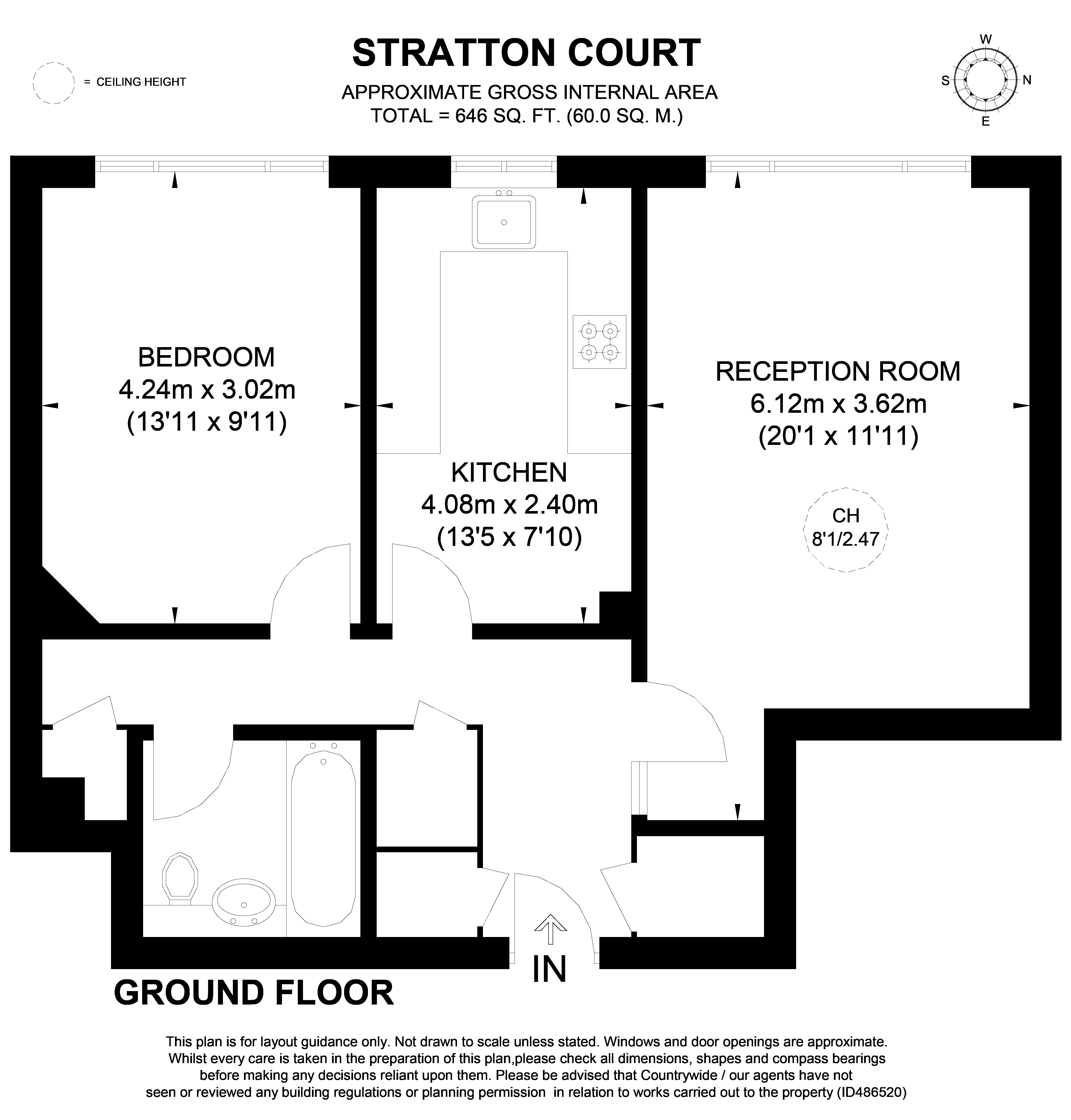 1 Bedrooms Flat to rent in Adelaide Road, Surbiton KT6