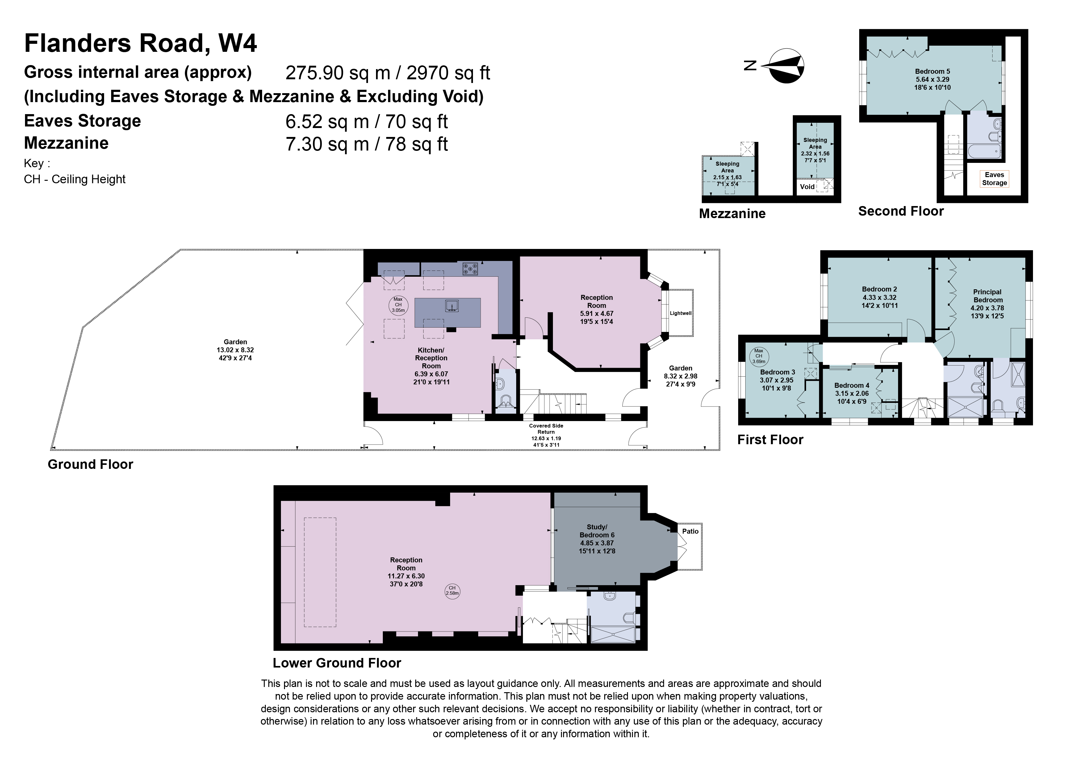 19, Flanders Road, London floorplan