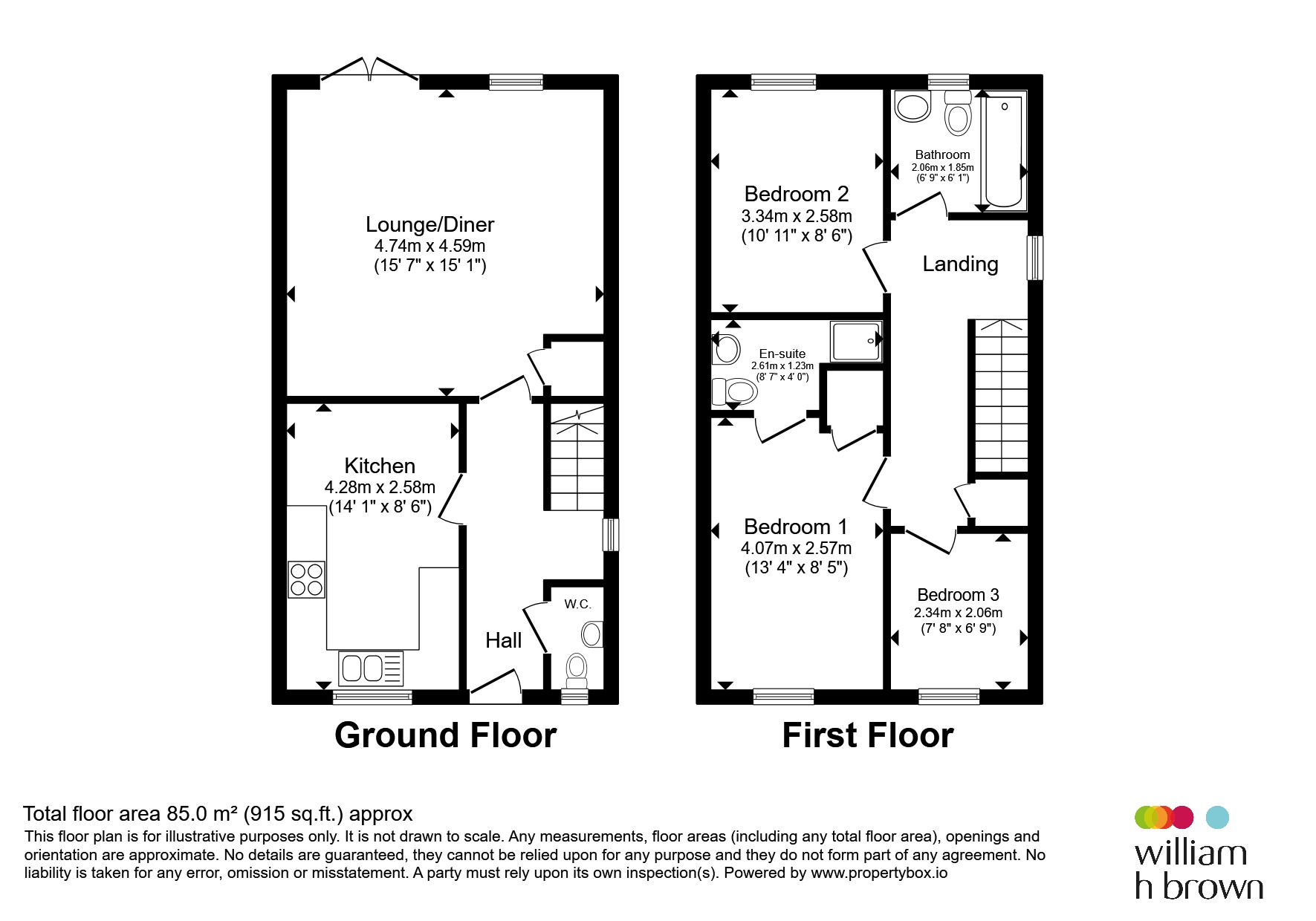43, Fenmen Place, Wisbech floorplan
