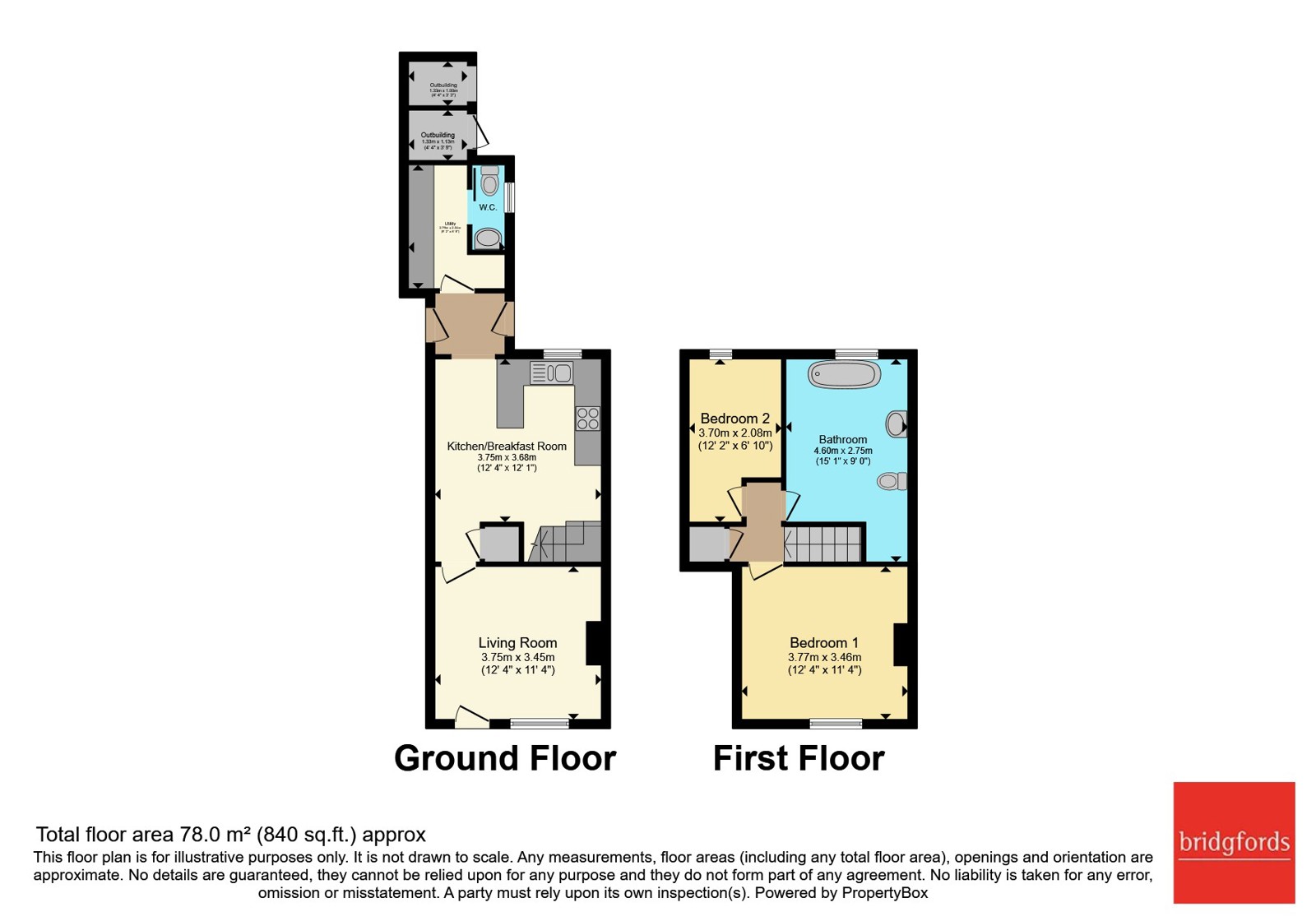 4, Booth Street, Staffordshire floorplan