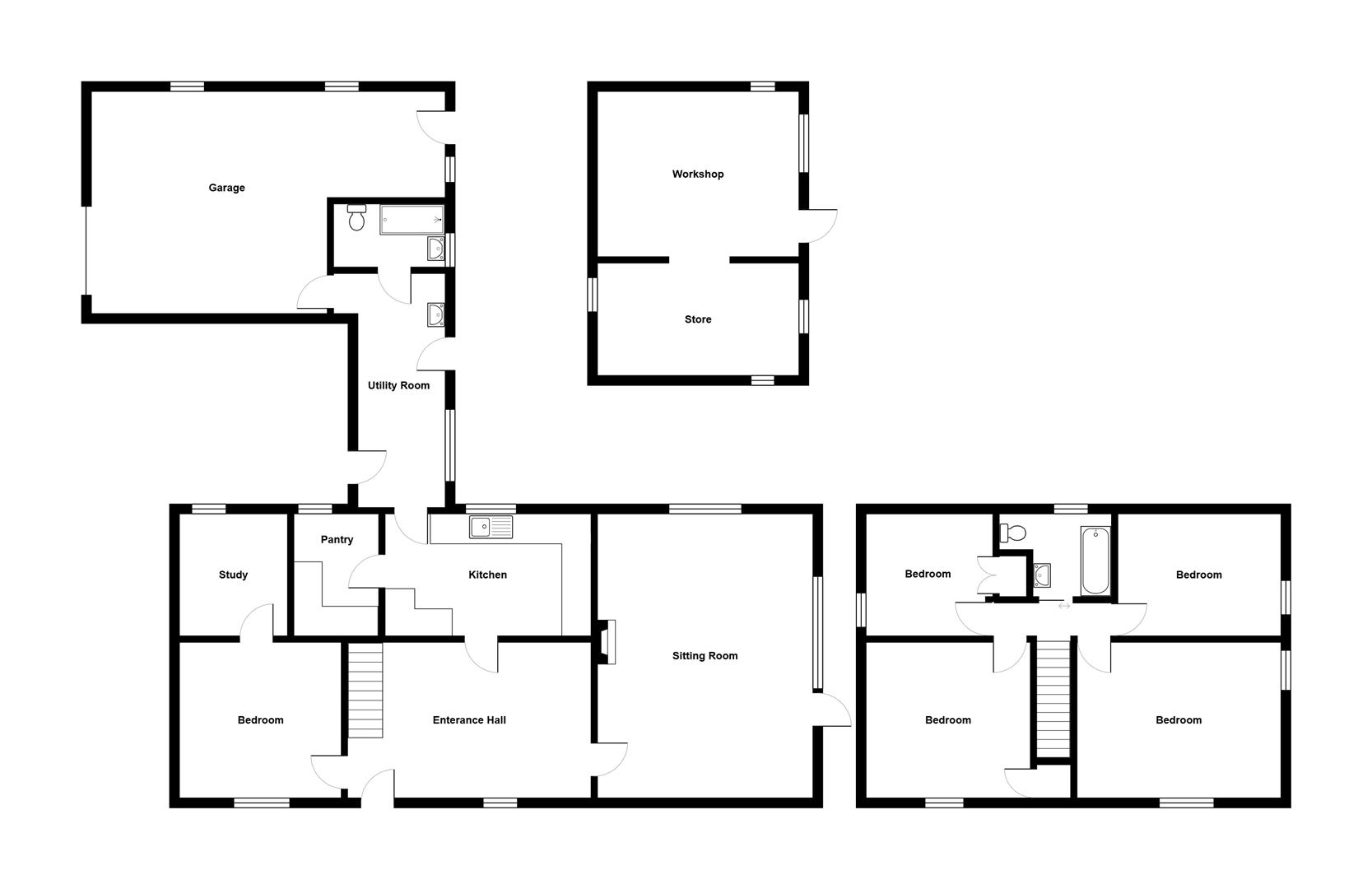 Holly Cottage, Ipswich floorplan
