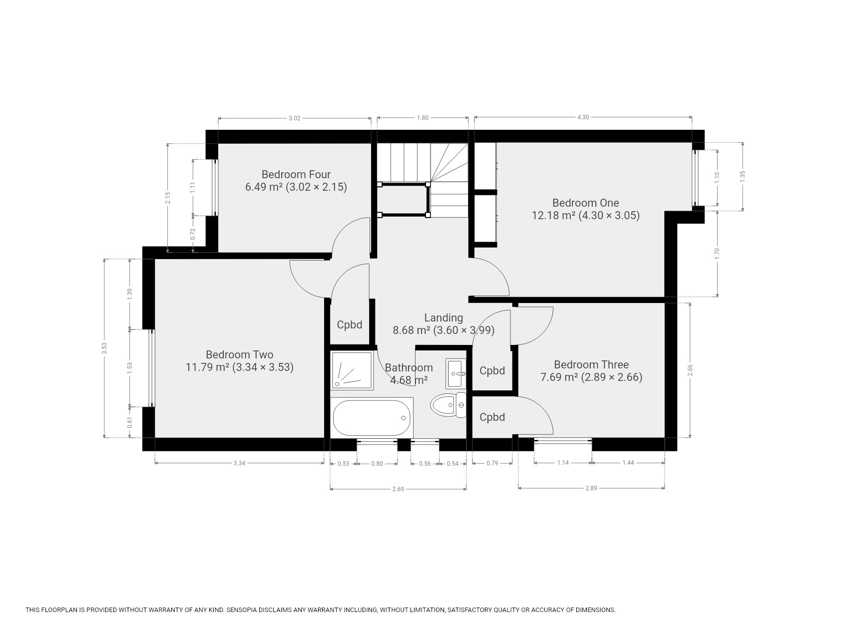 Capelands, Longfield floorplan
