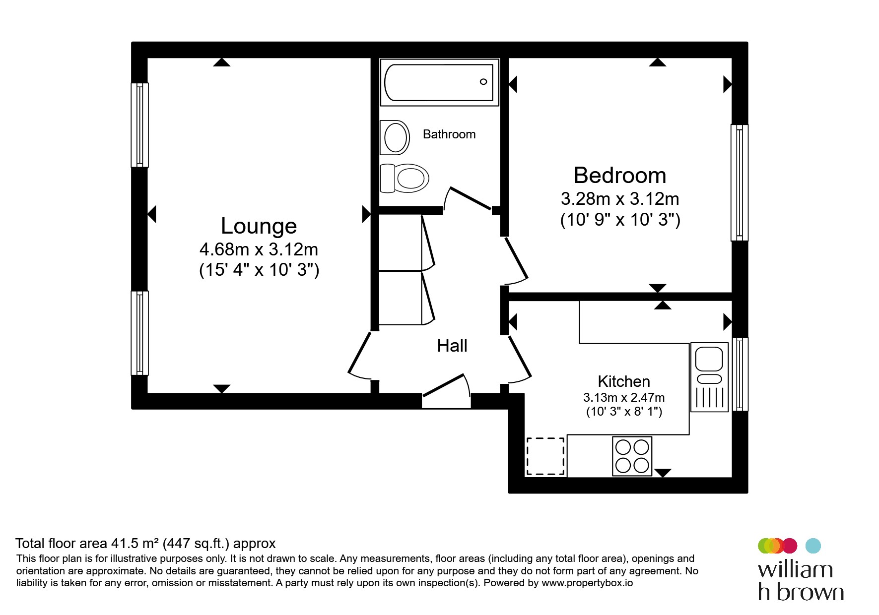 Glendenning Road, Norwich floorplan
