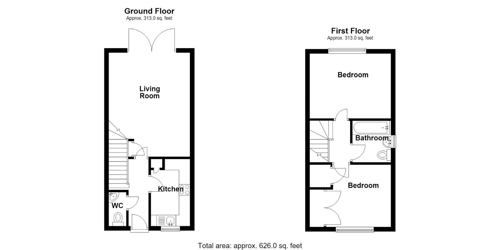 39, Oak Meadow Close, Birmingham floorplan